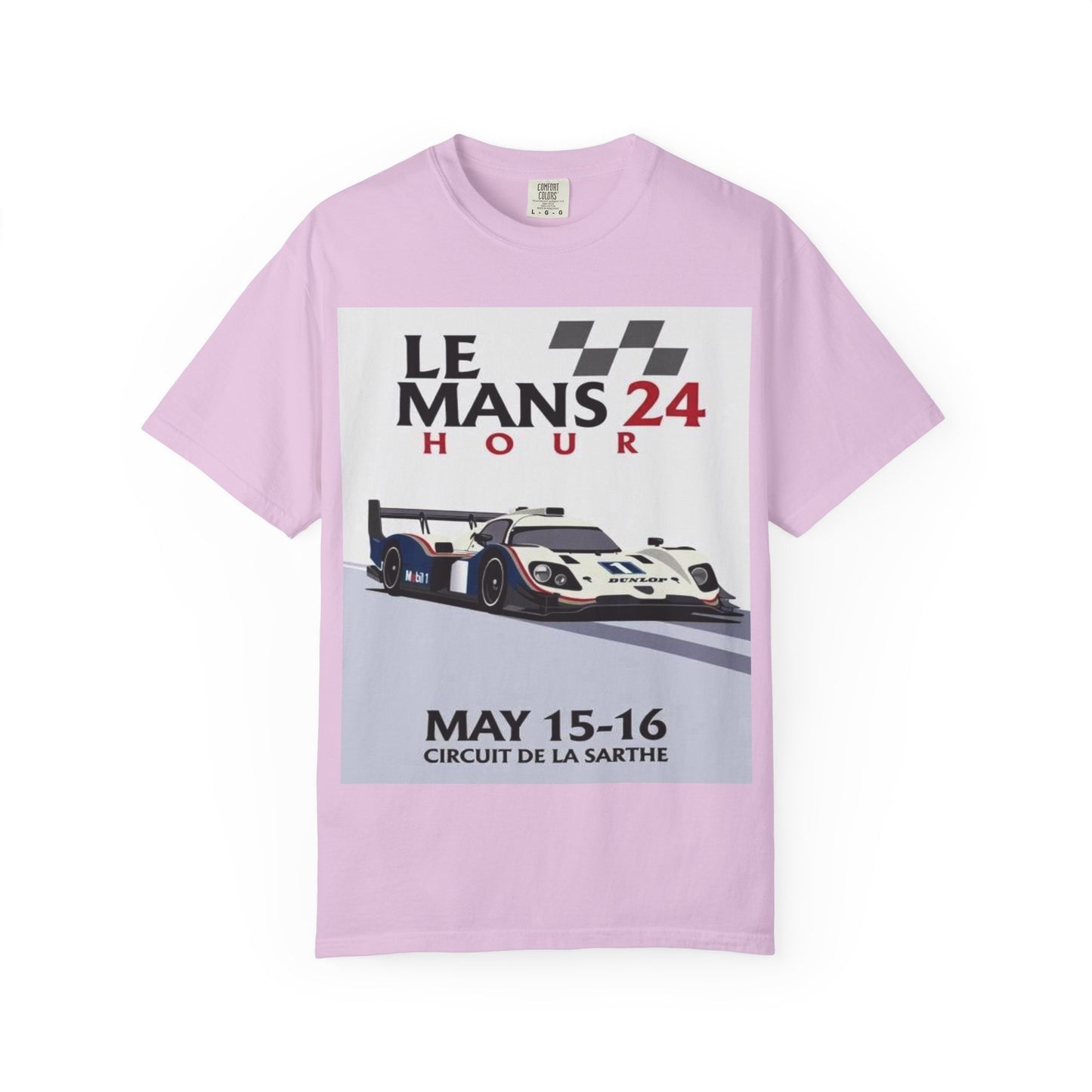 Le Mans 24 Hour Racing Poster T-Shirt — May 15-16 Circuit de la Sarthe