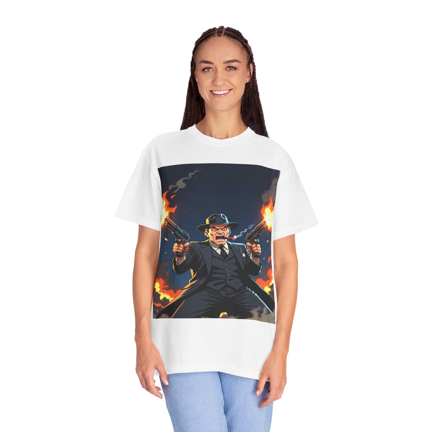 Gangster T‑Shirt — Vintage Outlaw Graphic Tee