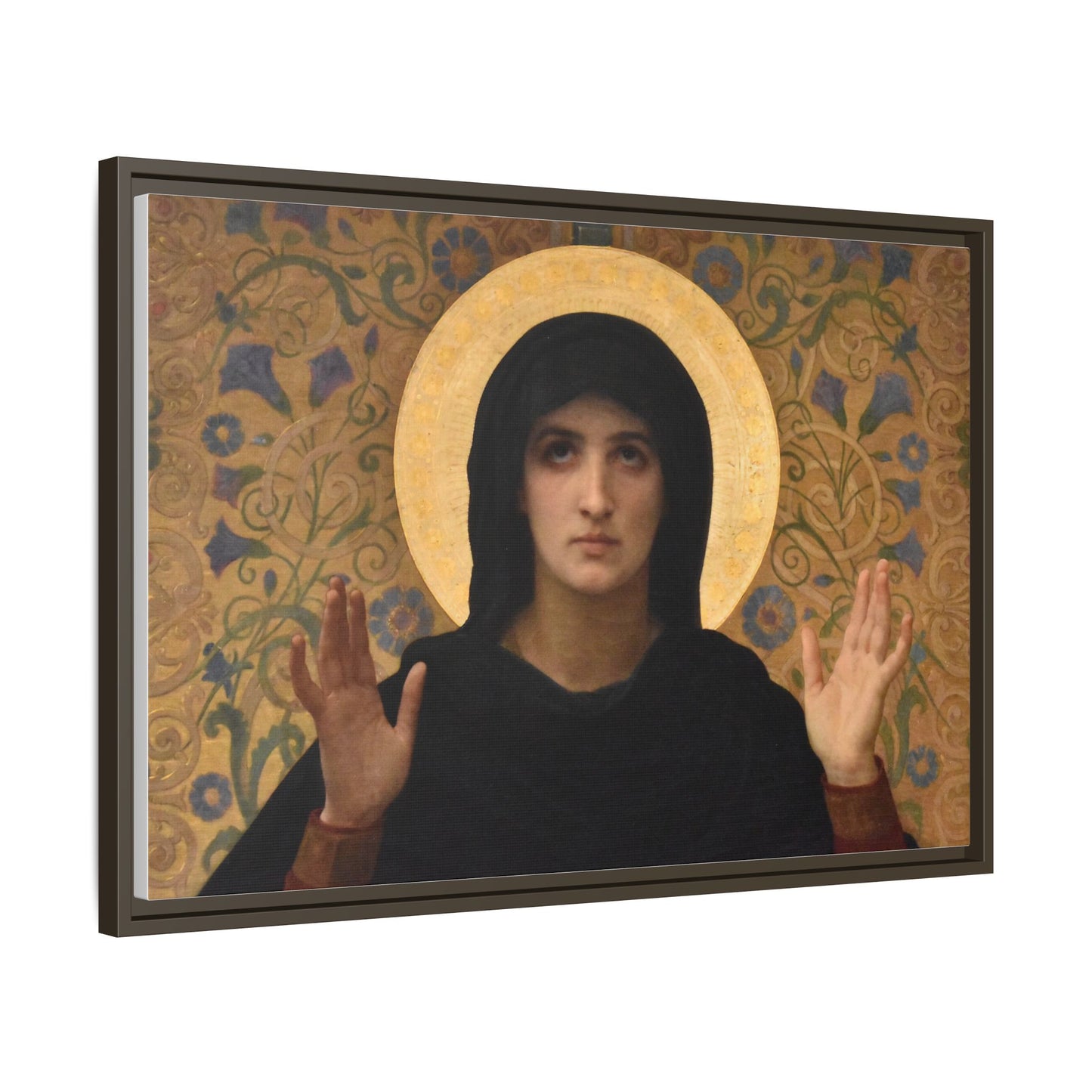 La Vierge consolatrice by William Adolphe Bouguereau Framed Matte Canvas Wall Art