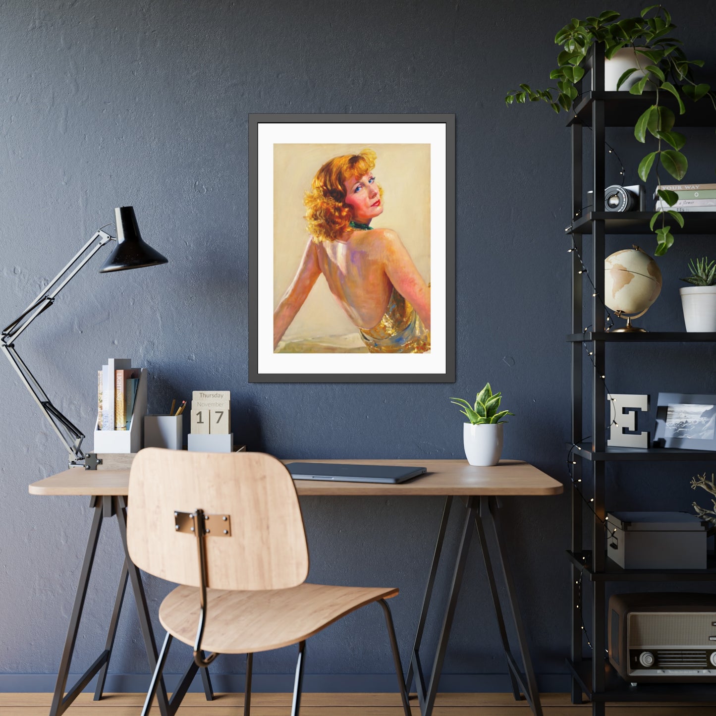 Greta Garbo Framed Paper Posters