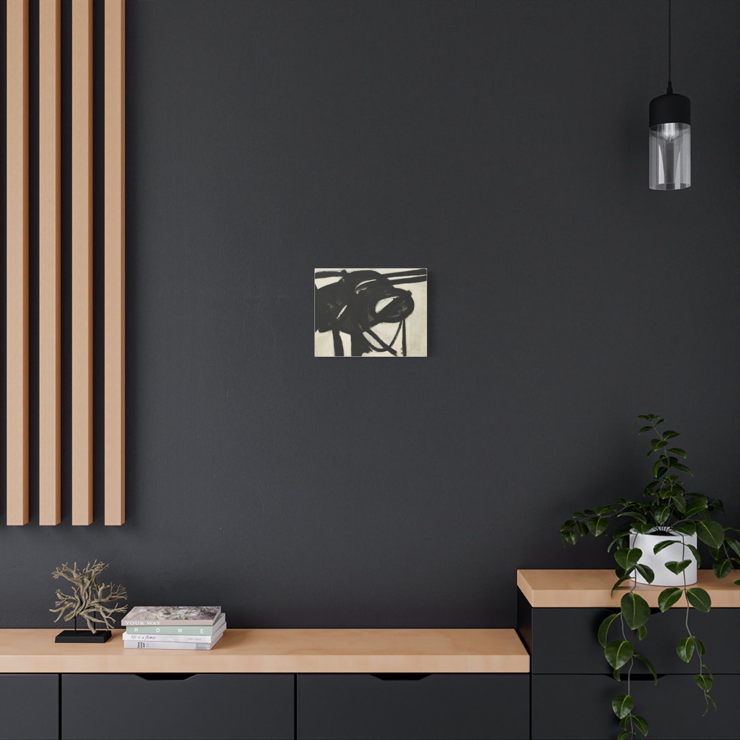 Chief by Franz Kline Abstract Matte Canvas Wall Art