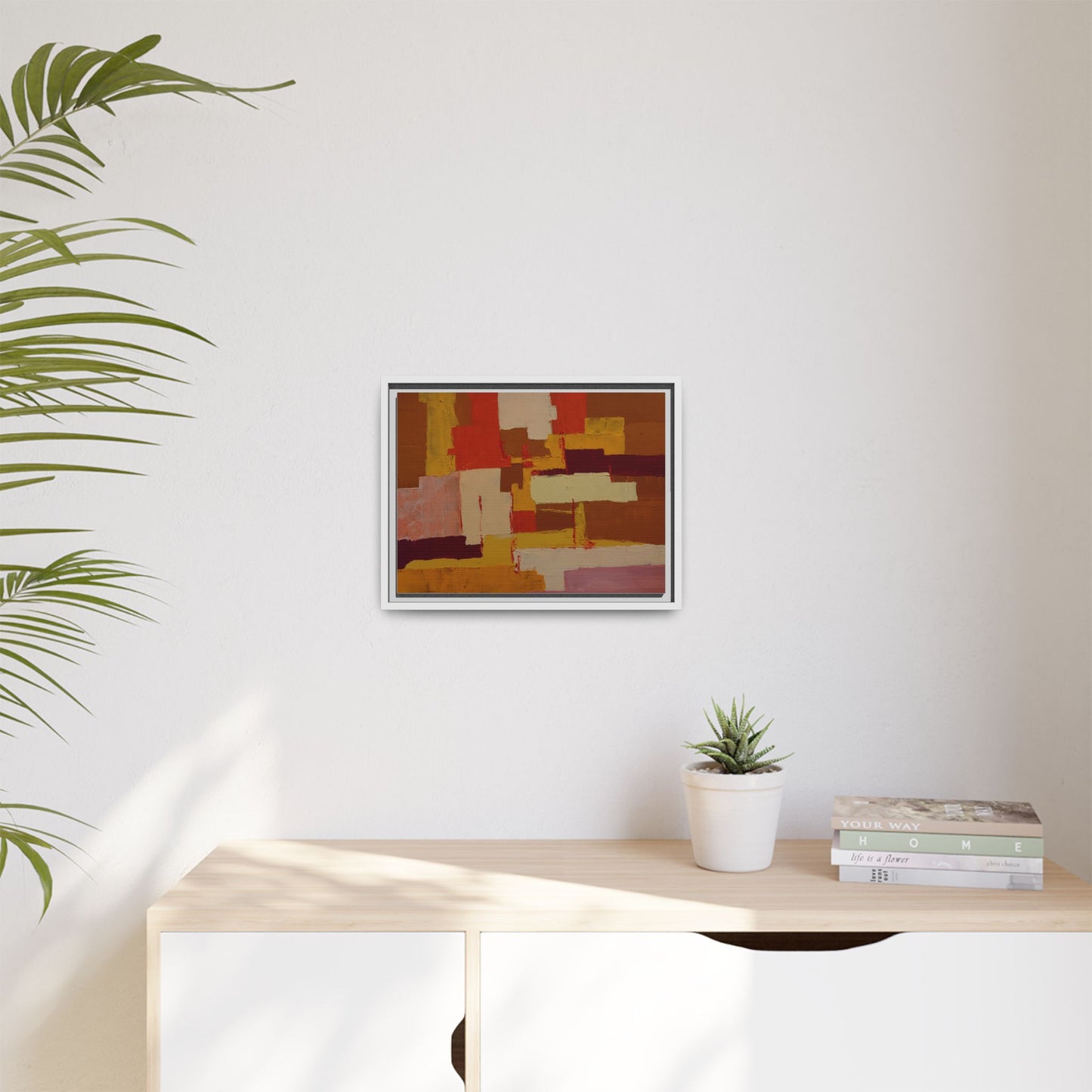 Tableau Confusion by Nicolae Calancea Framed Canvas Wall Art Print
