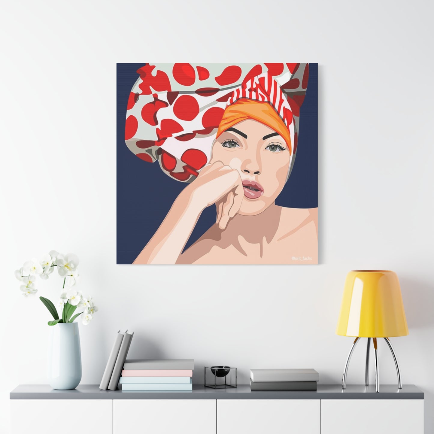 Vivid 20 by Orit Fuchs Canvas Wall Art Print