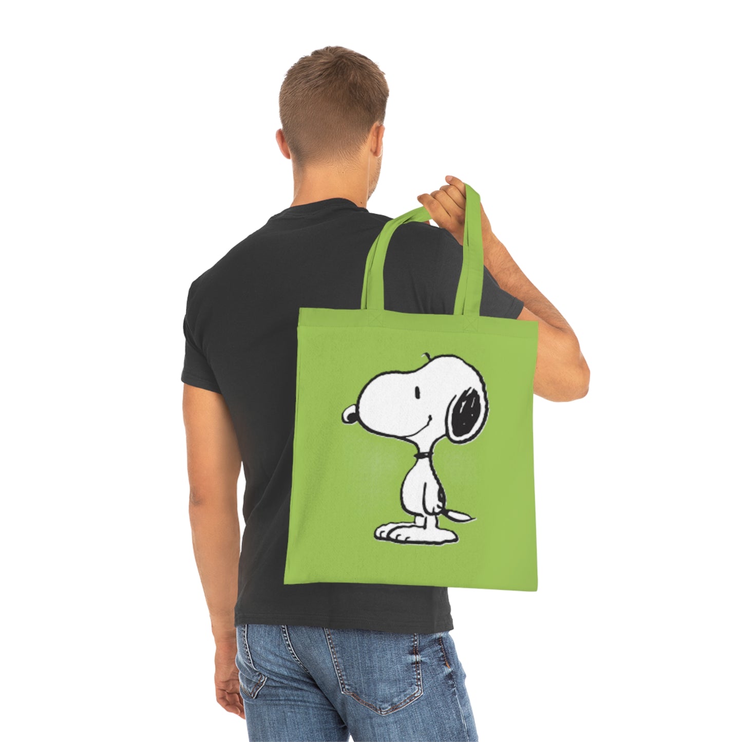 Classic Snoopy Cotton Tote Bag – Retro Peanuts Character Tote