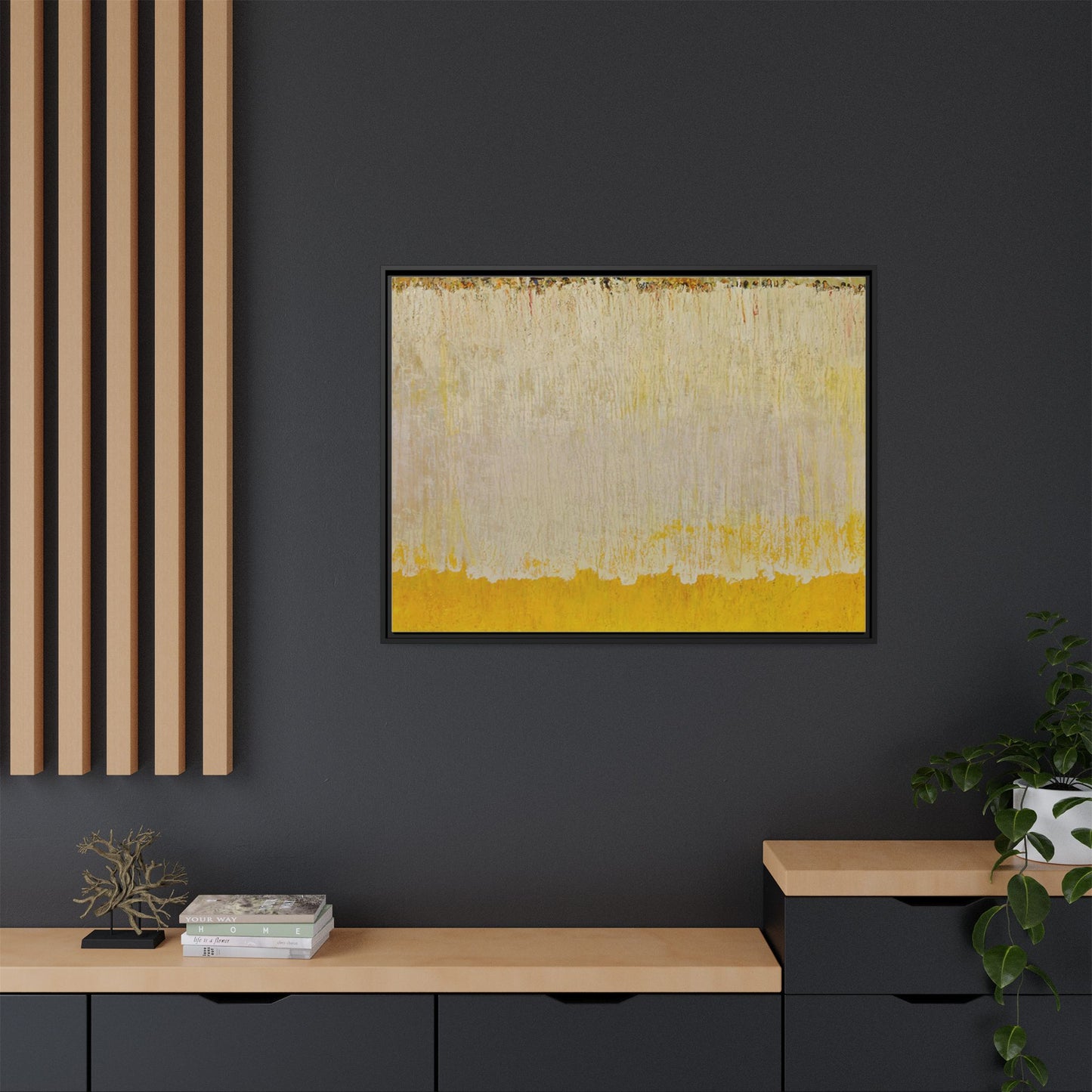 Follow by Christopher Le Brun Matte Framed Canvas Wall Art Print