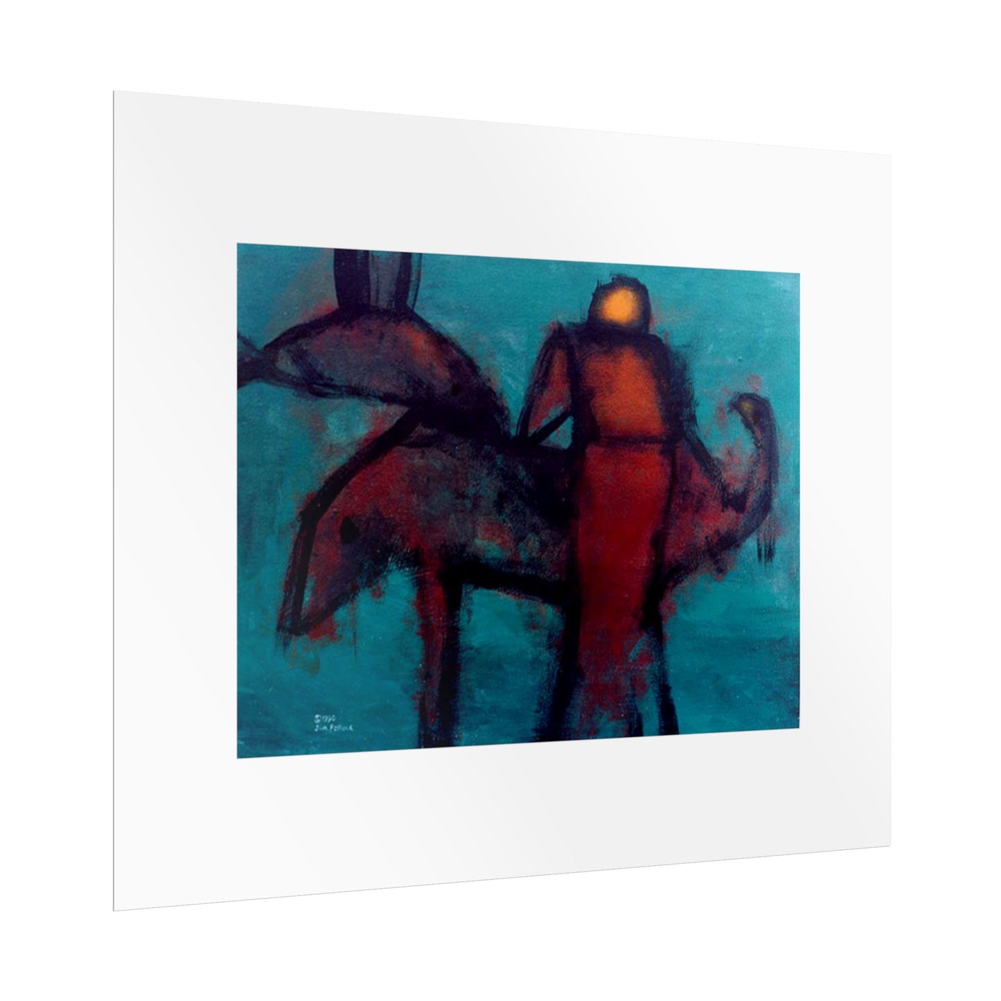 Dominion (Acrylic) by James Pollock Wall Art Print