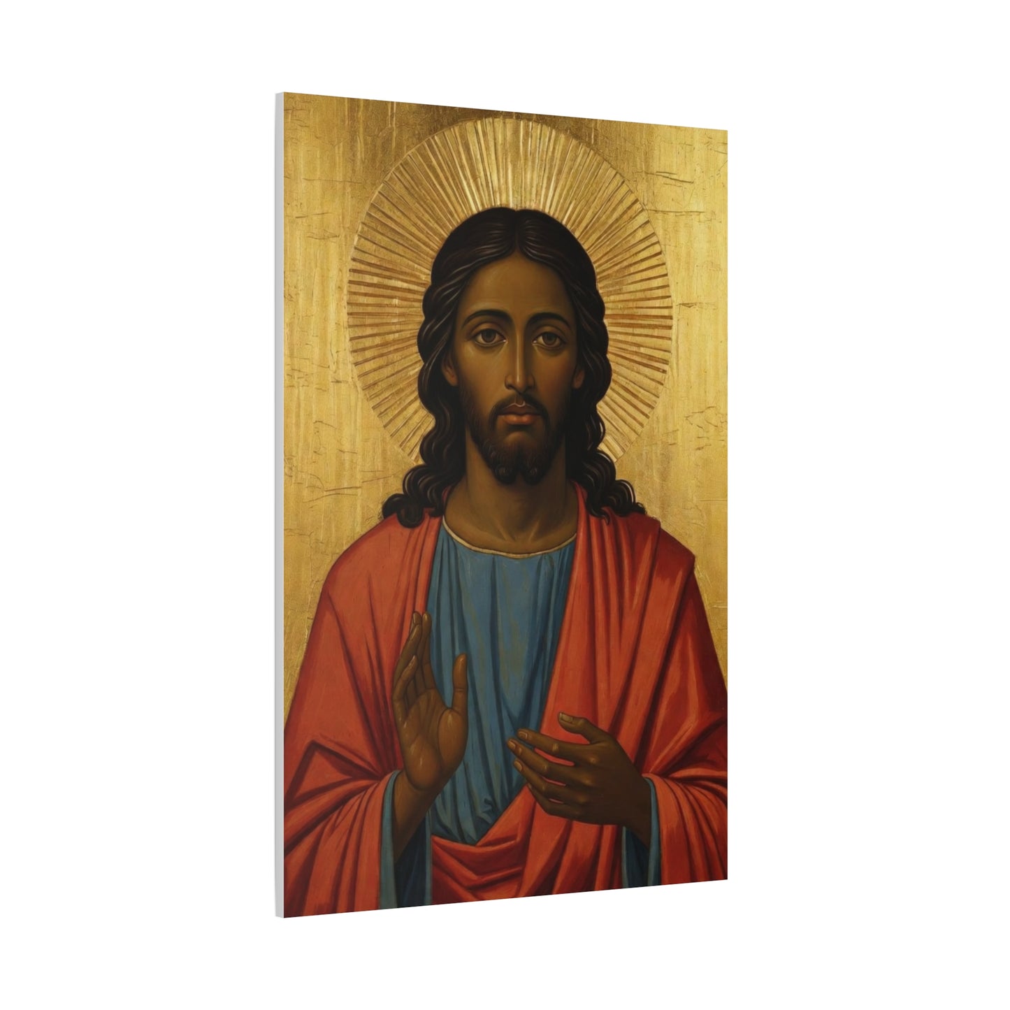 Christ Pantocrator Matte Canvas Wall Art — Stretched Religious Icon