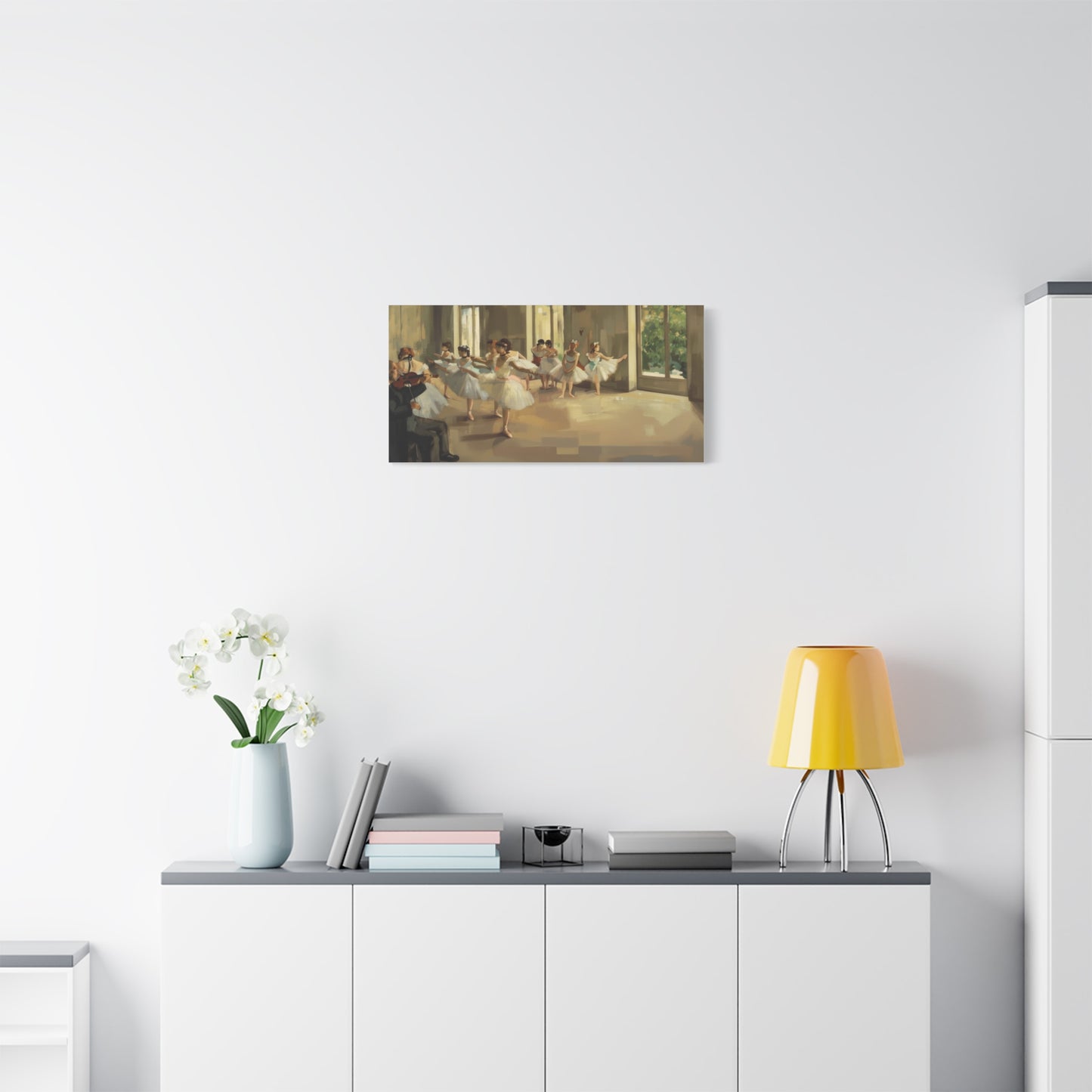 Ballet Rehearsal Matte Canvas