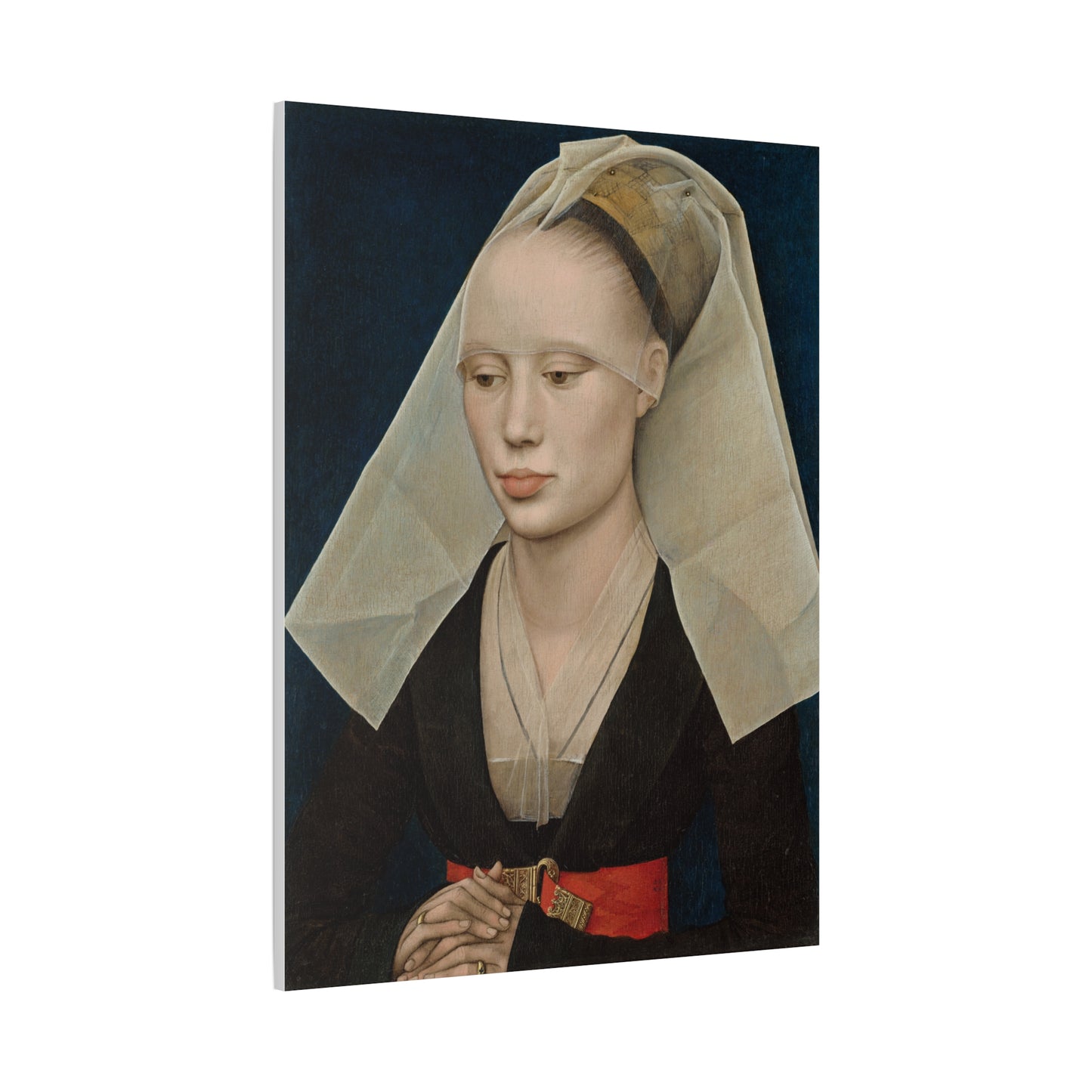 Portrait of a Lady by Rogier van der Weyden Matte Canvas Wall Art