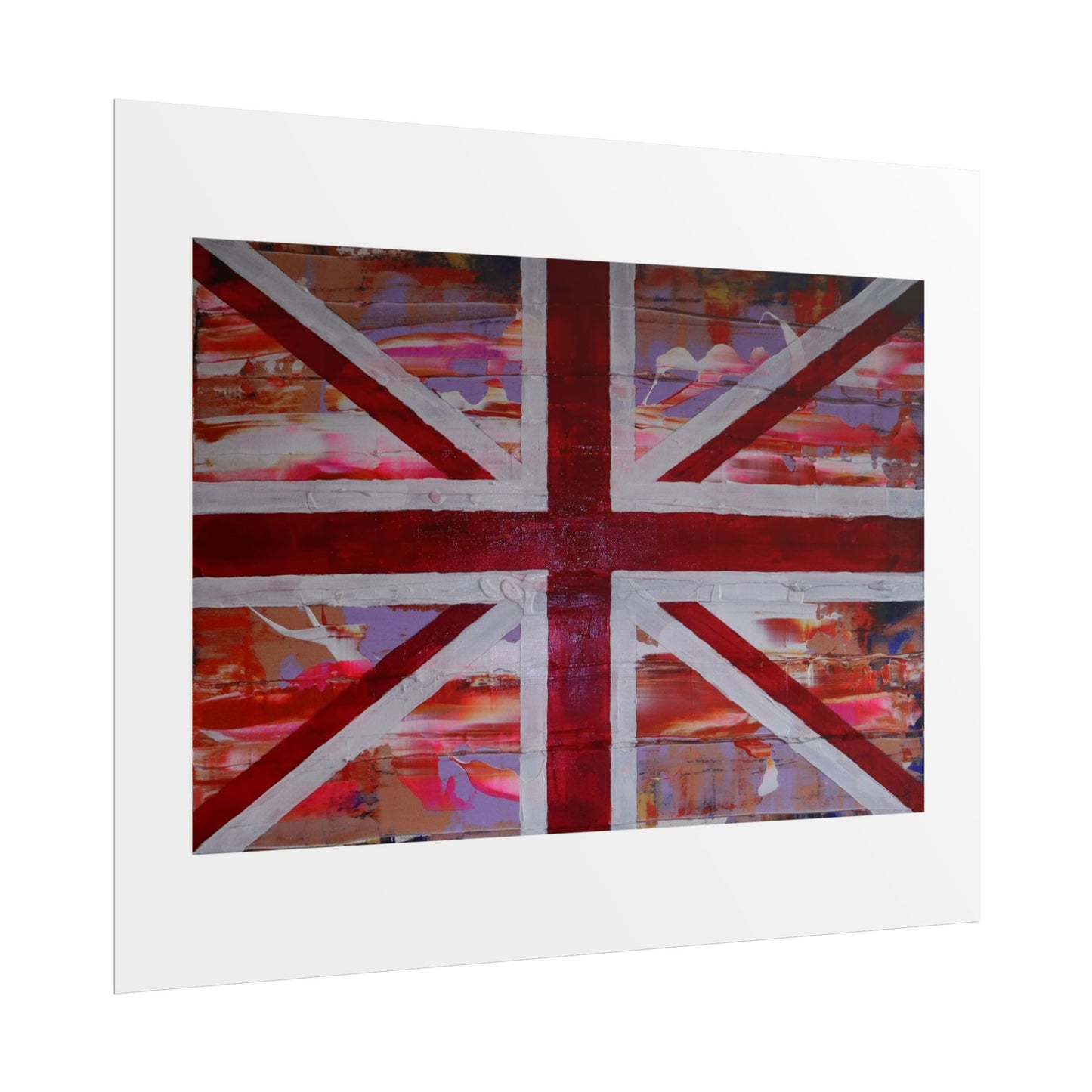Union Jack is back! by Norman Barrett Wall Art Print