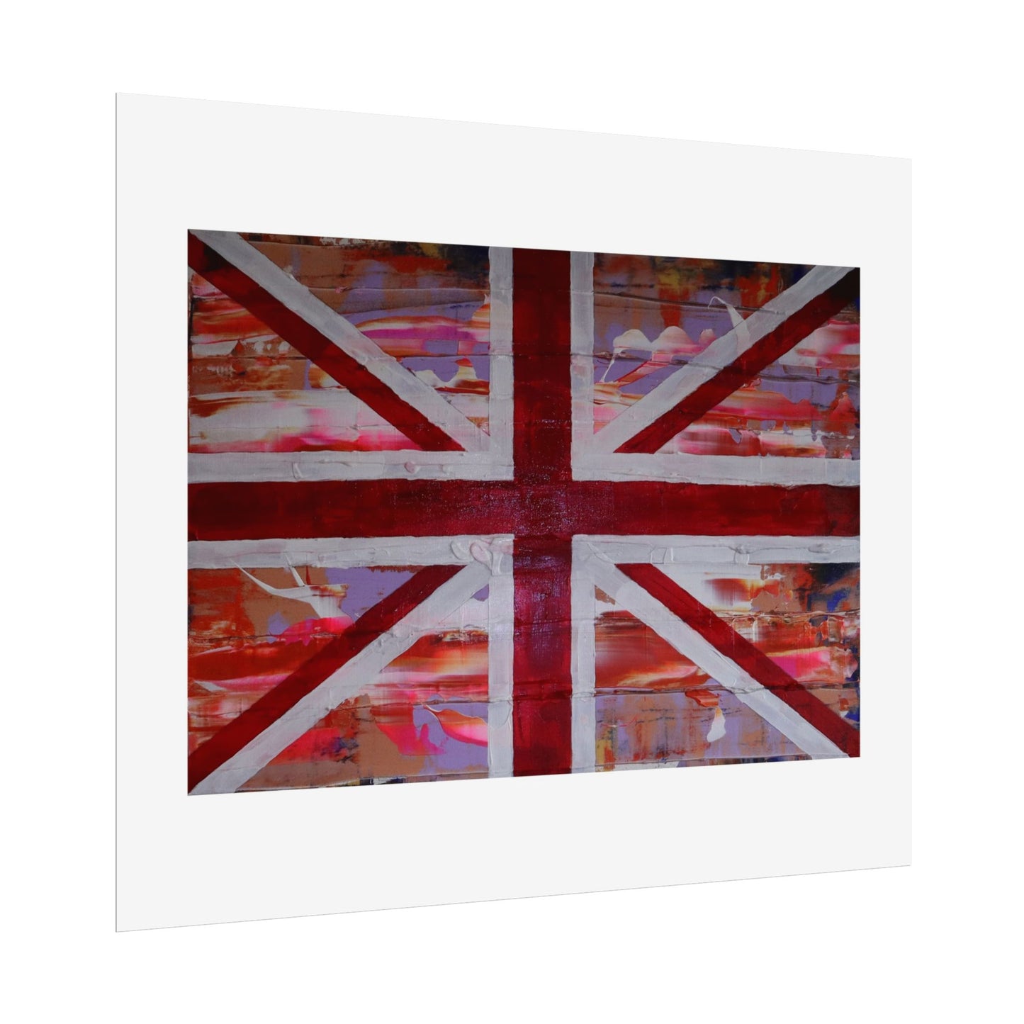 Union Jack is back! by Norman Barrett Wall Art Print
