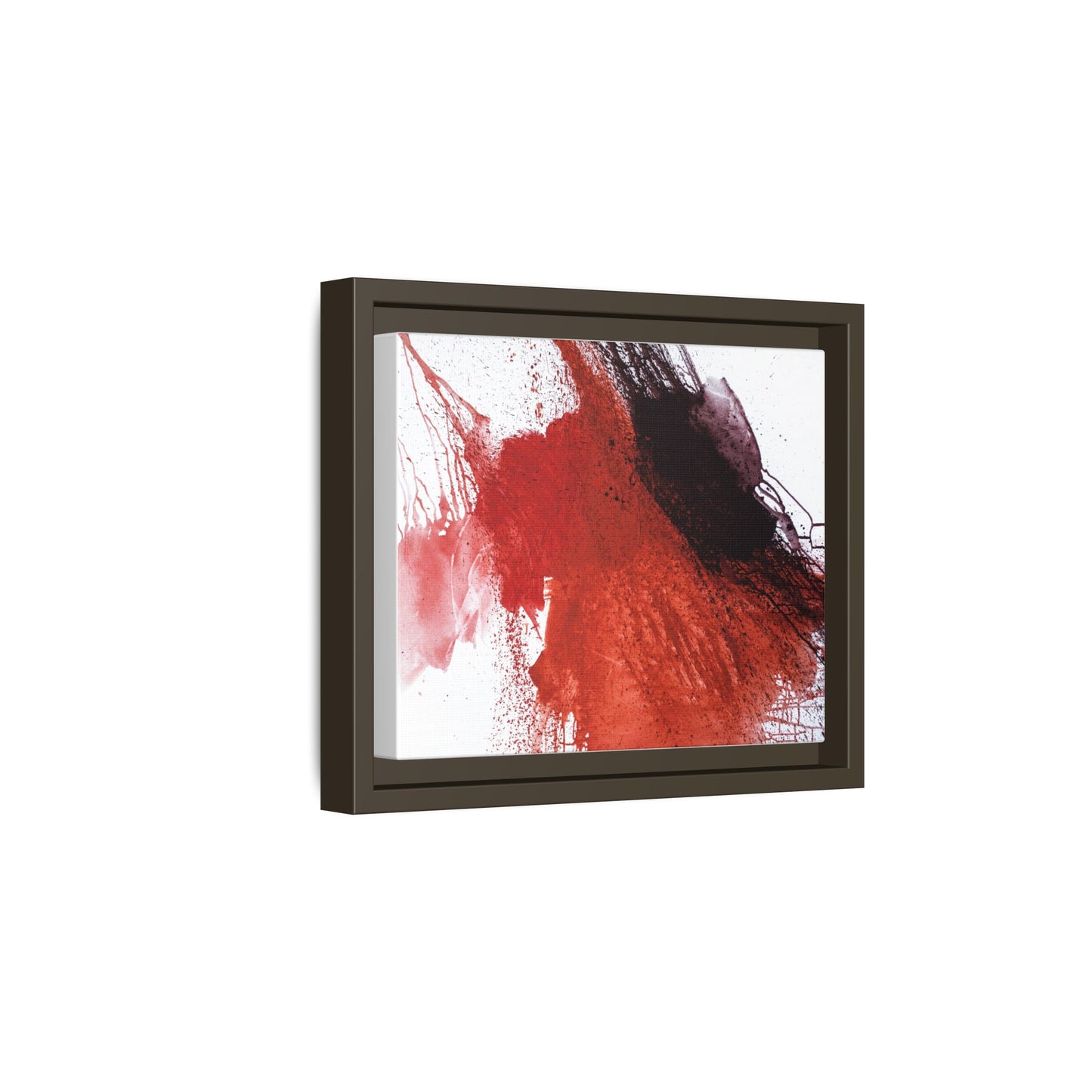 Flame by Natalija Miladinovic Matte Canvas Framed Wall Art