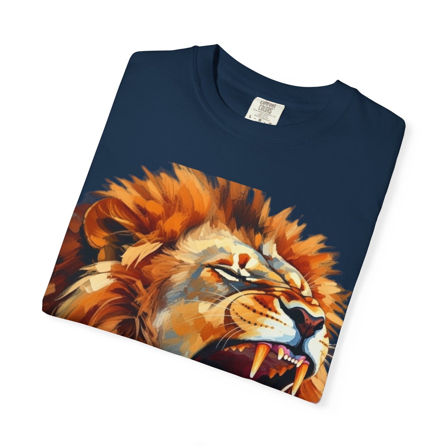 Roaring Lion T-Shirt Bold Wildlife Graphic Tee