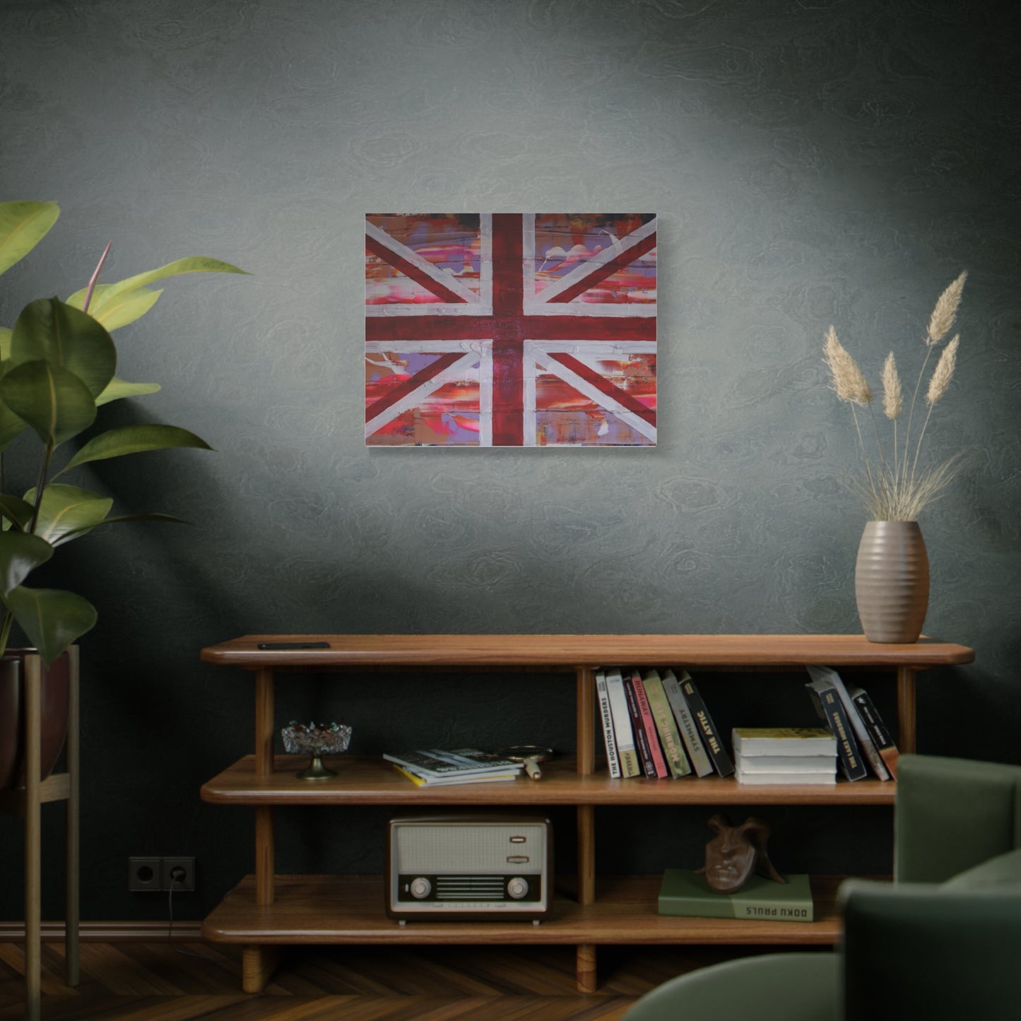 Union Jack is back! by Norman Barrett Matte Canvas Wall Art