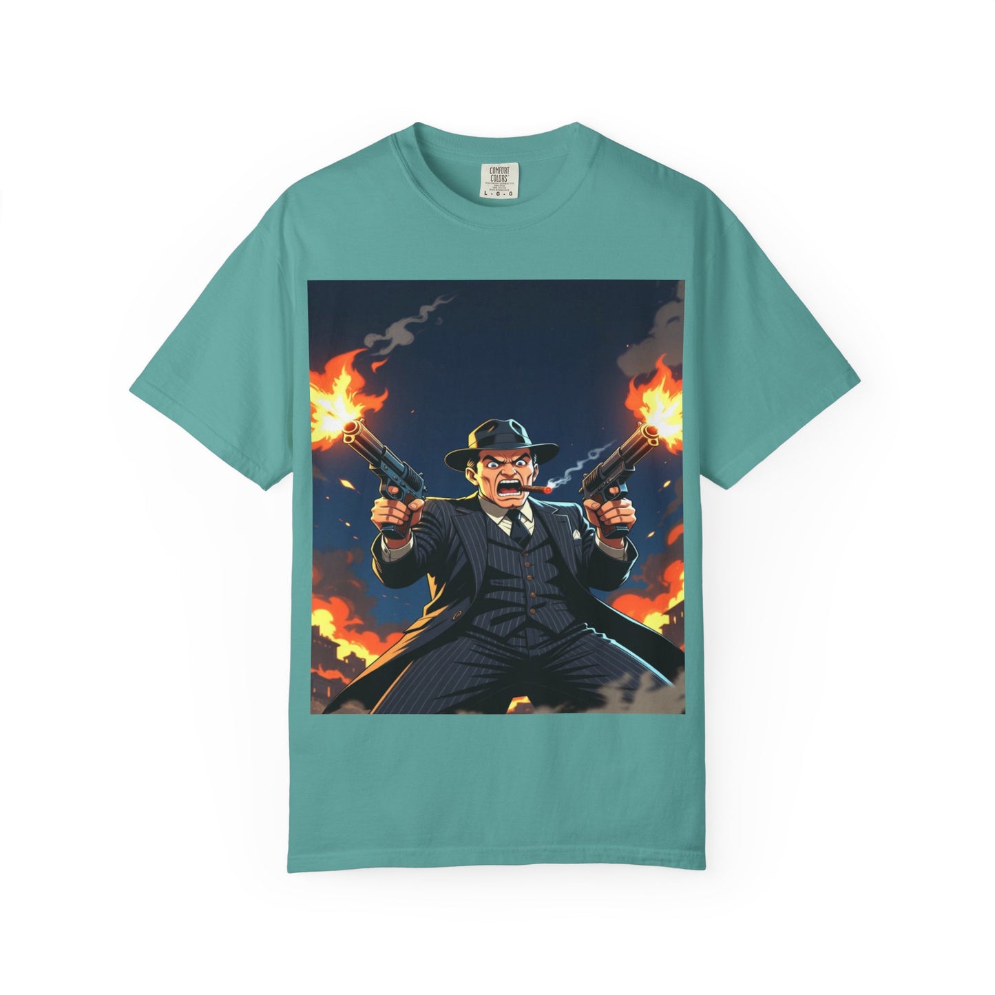 Gangster T‑Shirt — Vintage Outlaw Graphic Tee