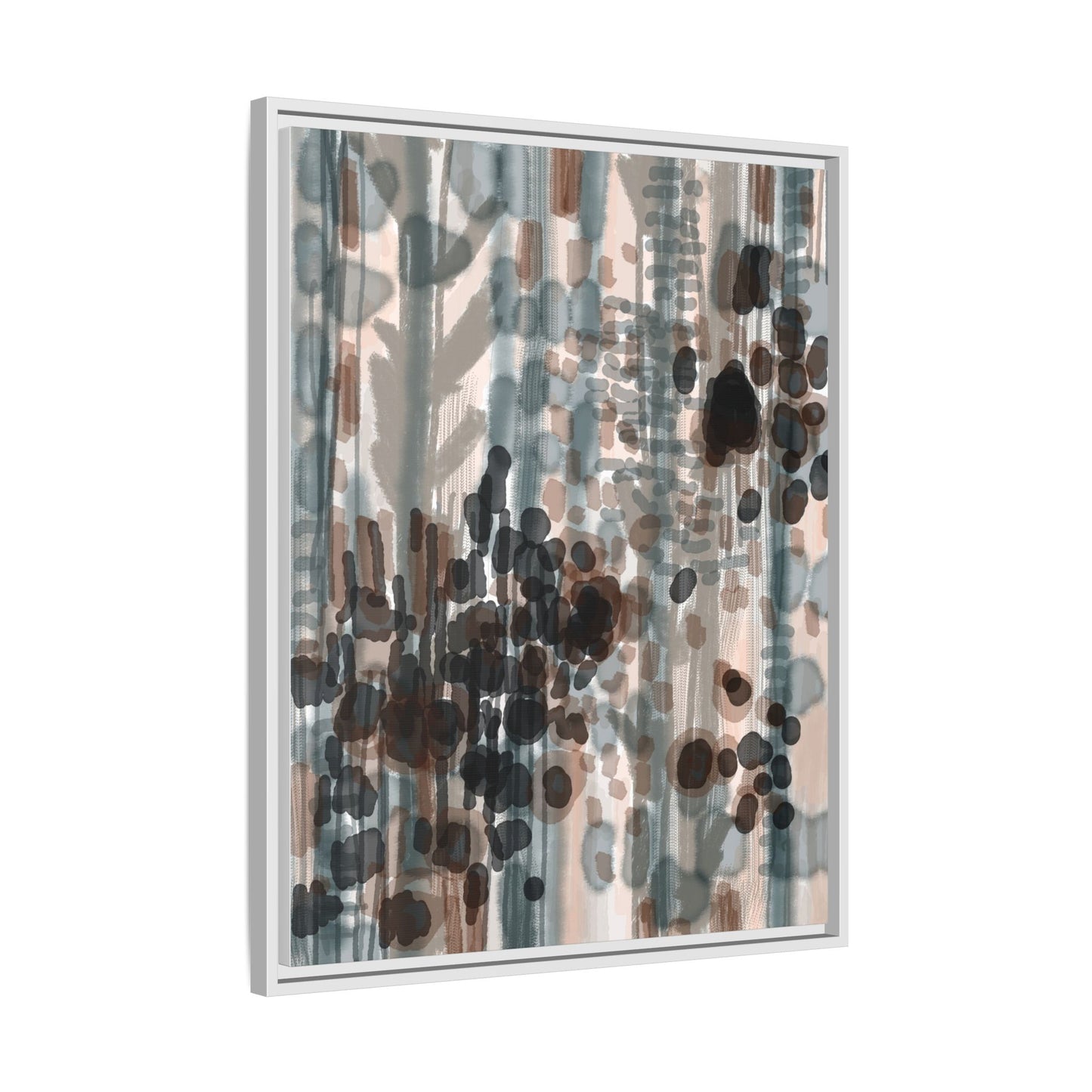 Vleken by an unknown artist Framed Canvas Art