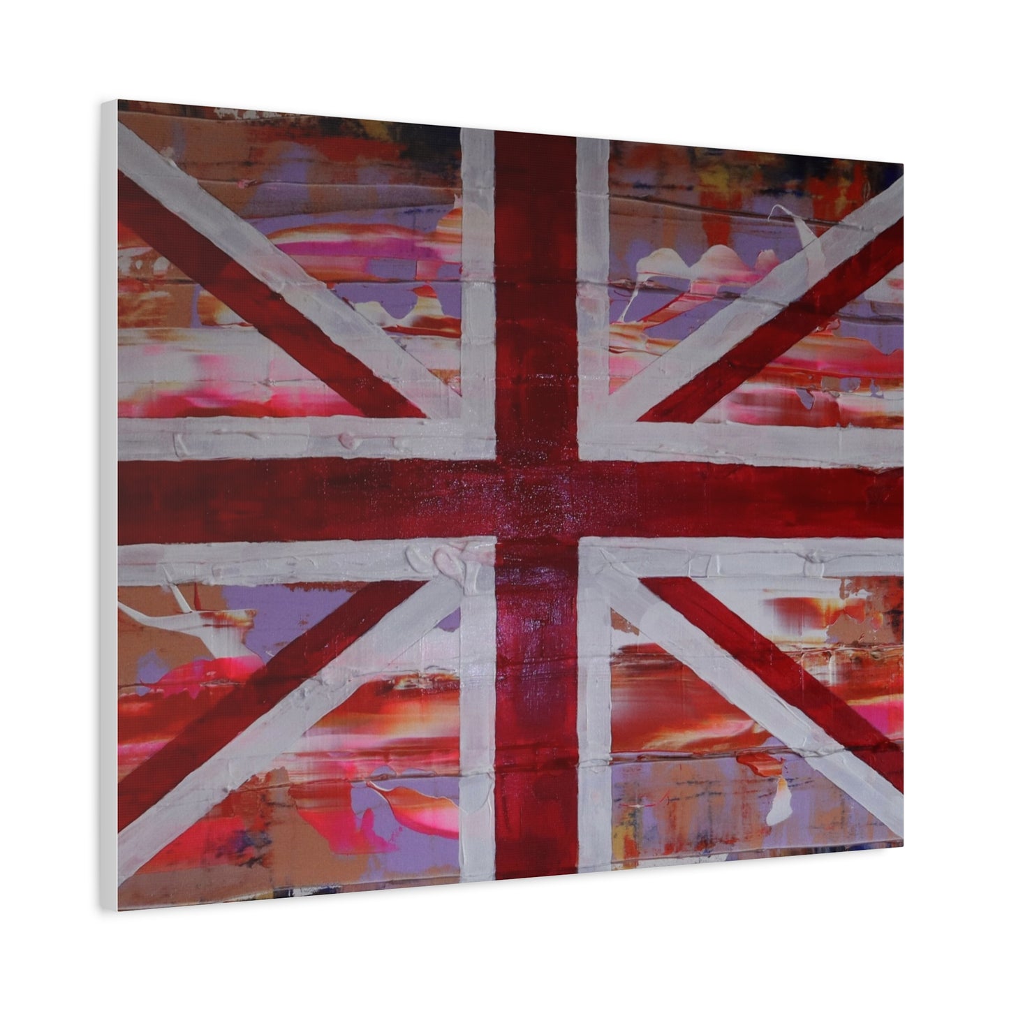 Union Jack is back! by Norman Barrett Matte Canvas Wall Art