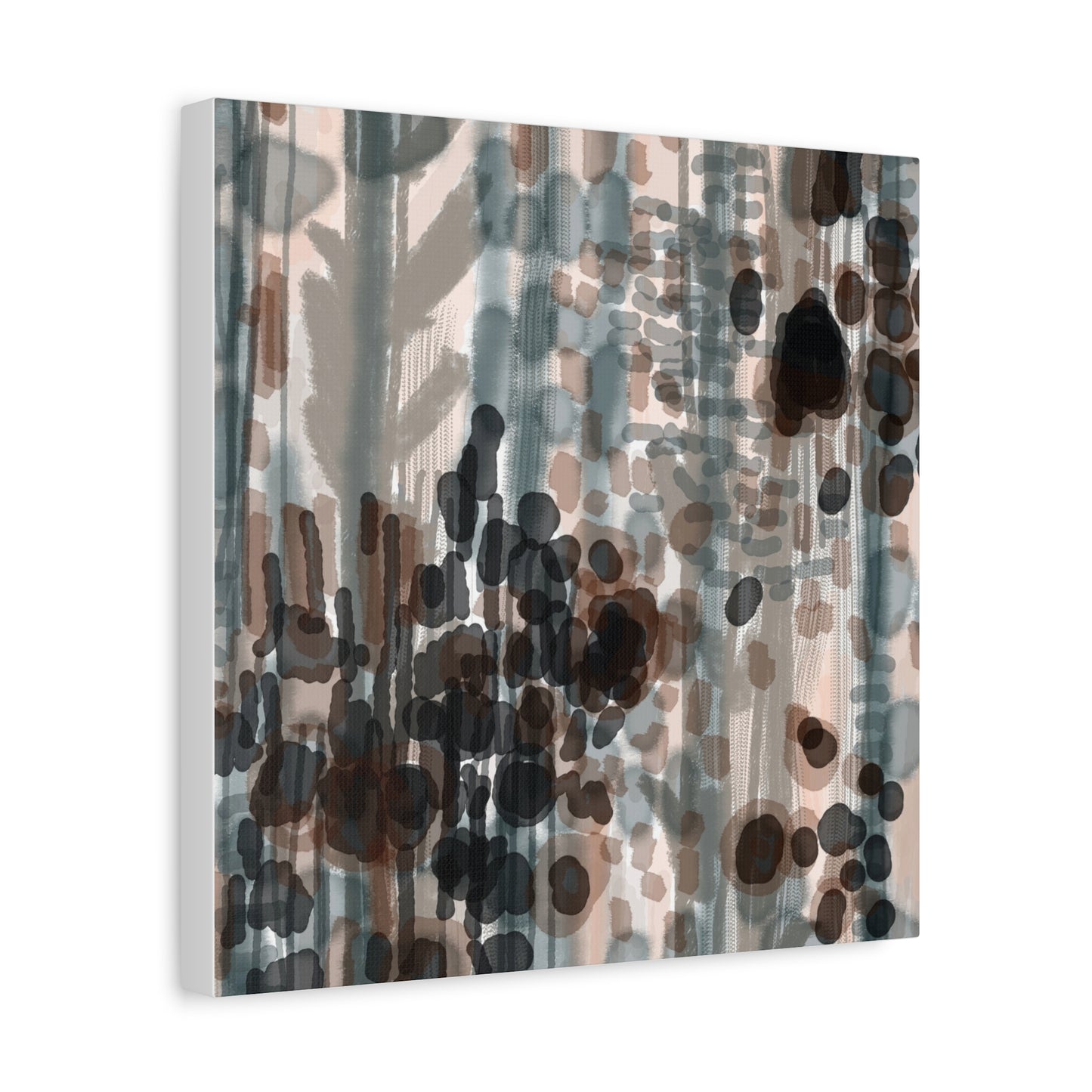 Vleken by an unknown artist Abstract Matte Canvas Wall Art