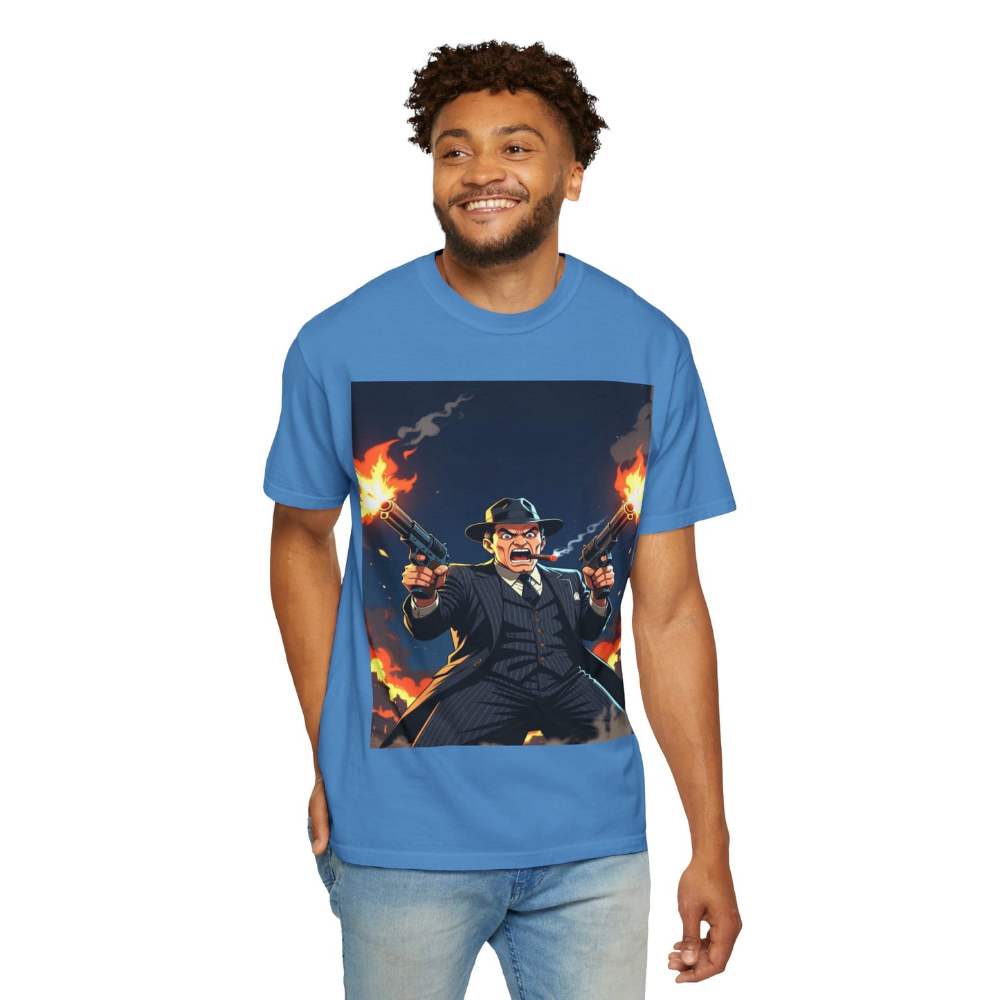Gangster T‑Shirt — Vintage Outlaw Graphic Tee