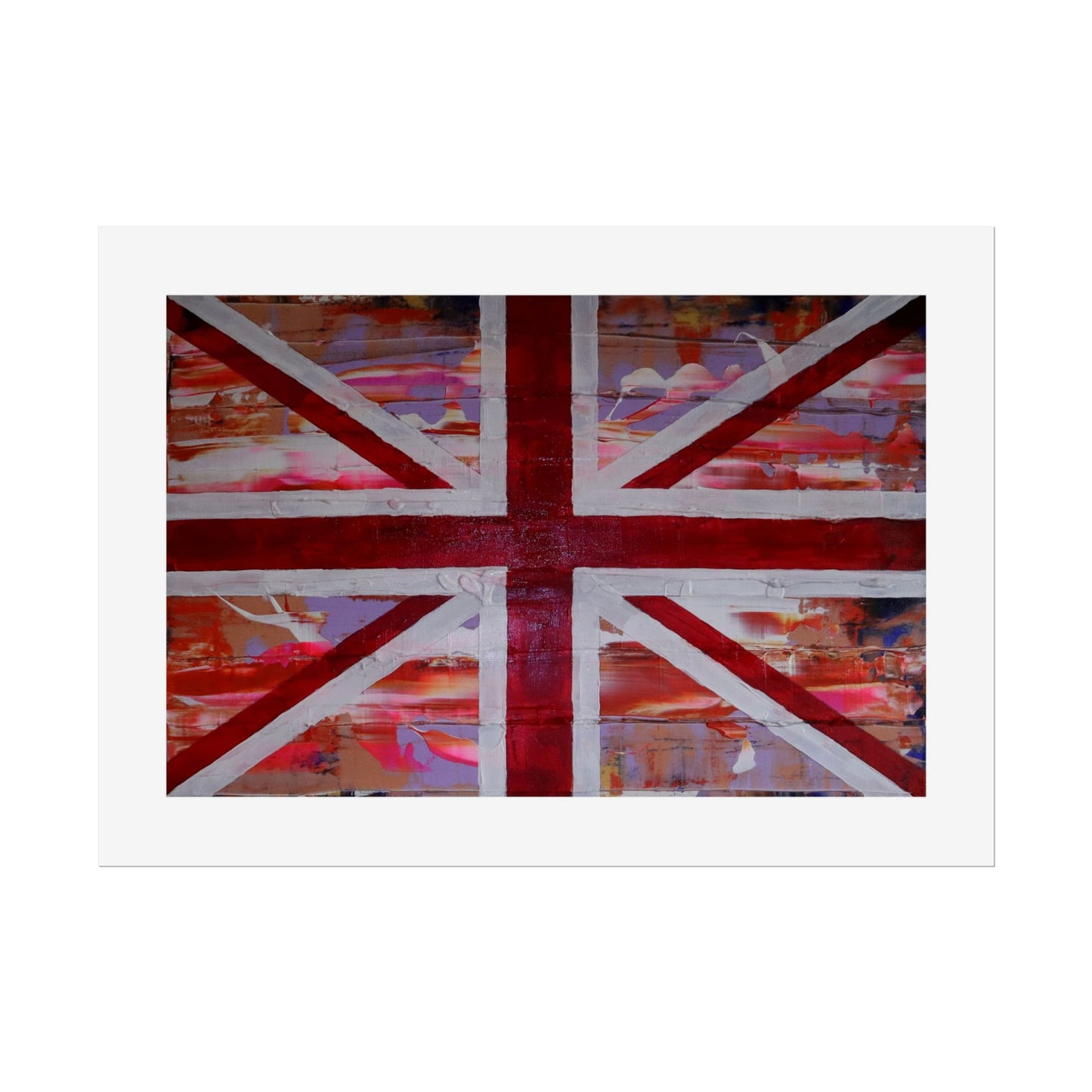 Union Jack is back! by Norman Barrett Wall Art Print