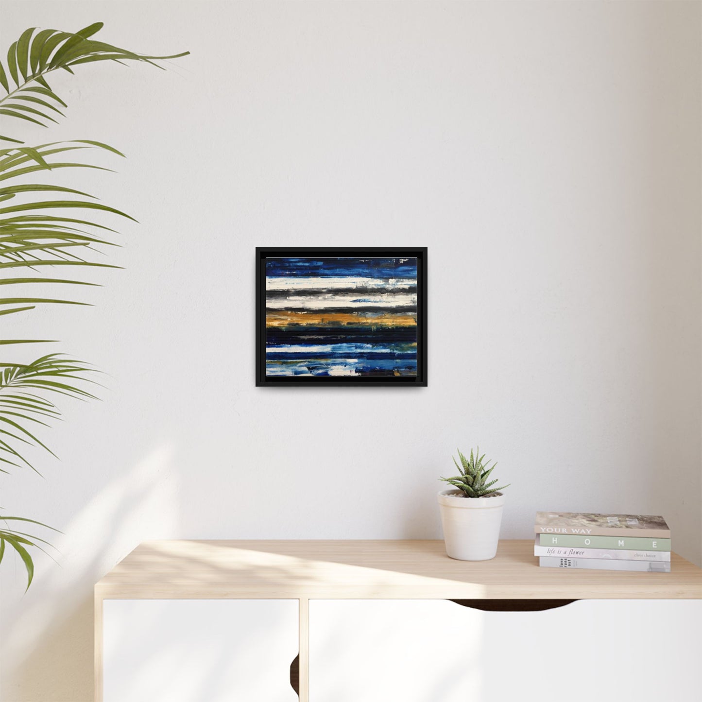 Tiny Buddha by Todd Williamson Framed Matte Canvas Abstract  Wall Art