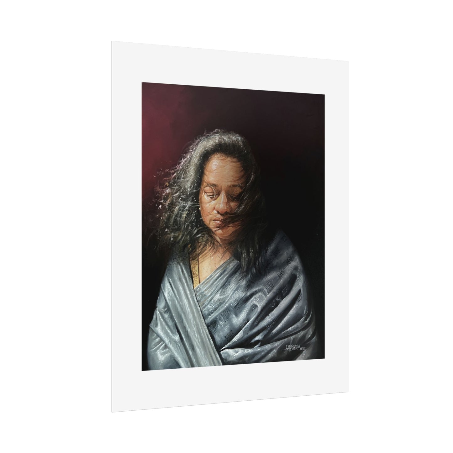Tempest by Rajasekharan Parameswaran Wall Art Print