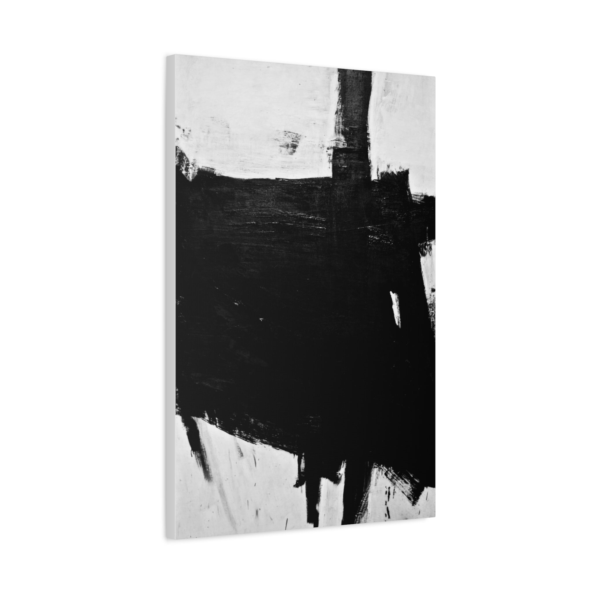 Sabra by Franz Kline Abstract Matte Canvas Wall Art Print