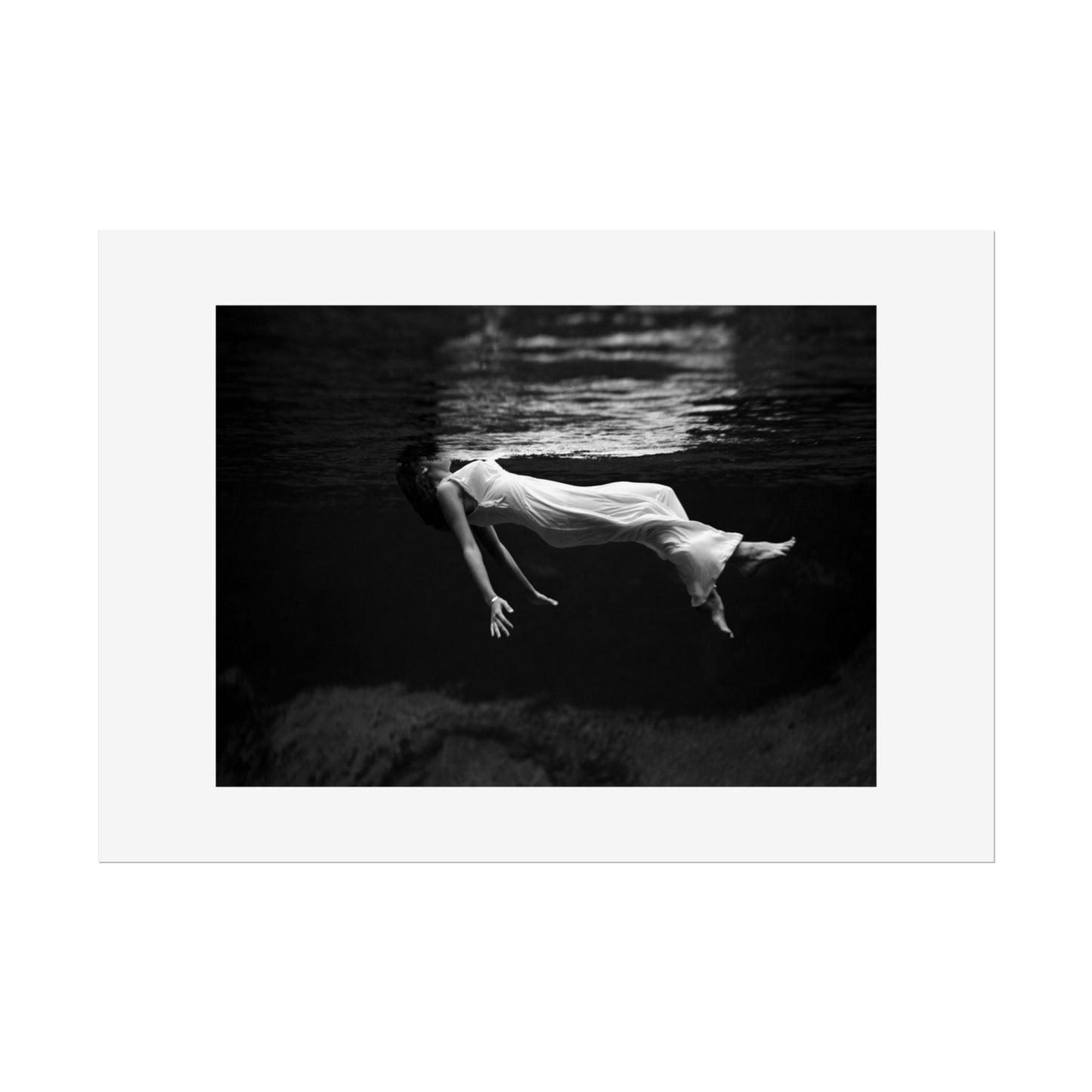 Weeki Wachee spring by Toni Frissell Wall Art Print