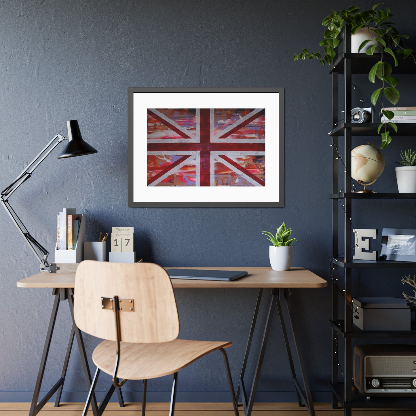Union Jack is back! by Norman Barrett Framed Wall Art Print