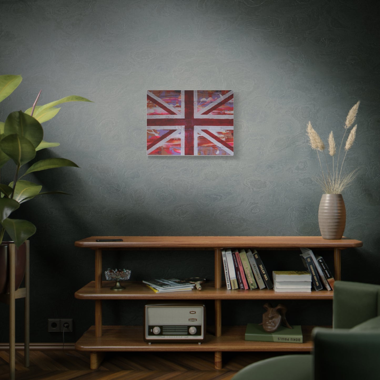 Union Jack is back! by Norman Barrett Matte Canvas Wall Art