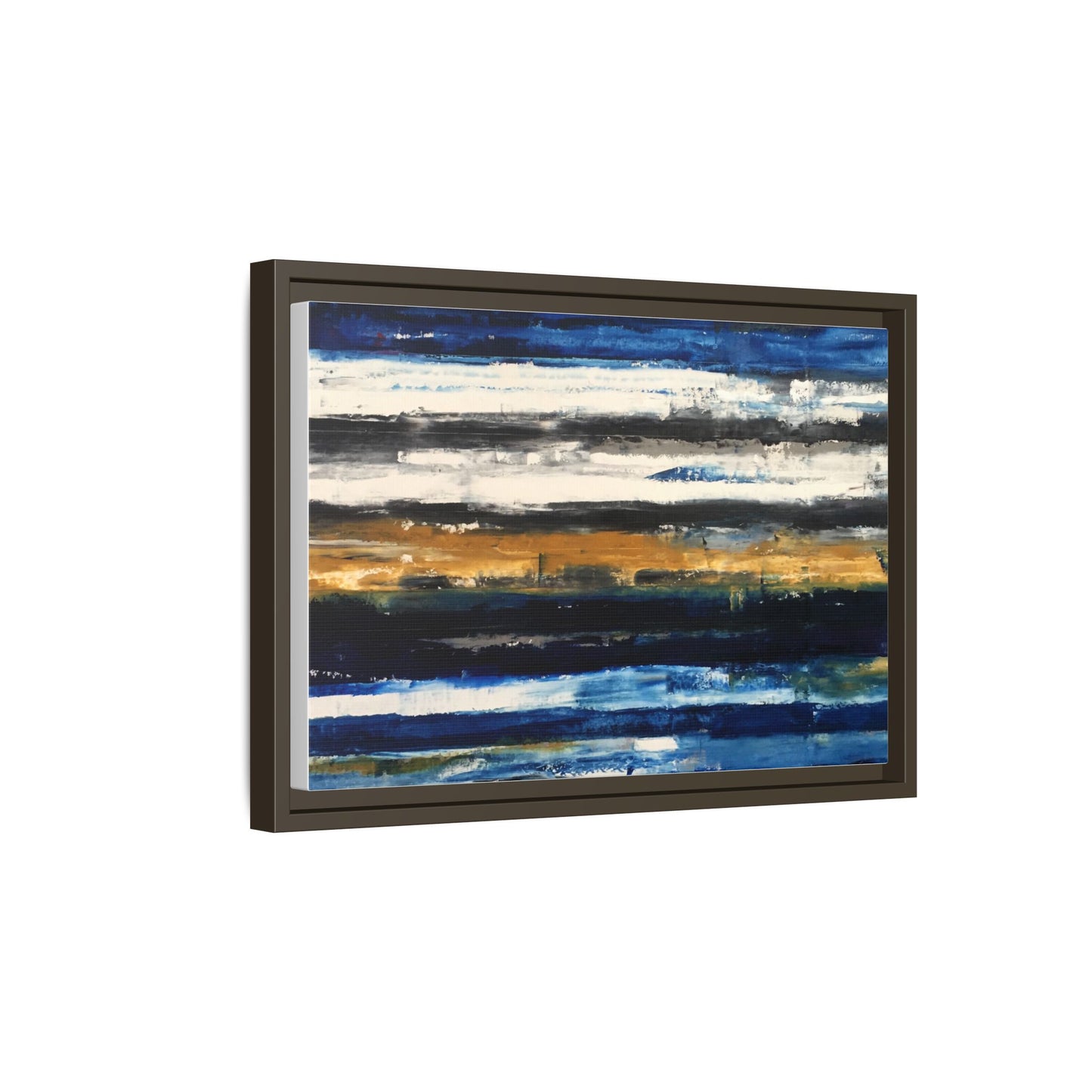 Tiny Buddha by Todd Williamson Framed Matte Canvas Abstract  Wall Art