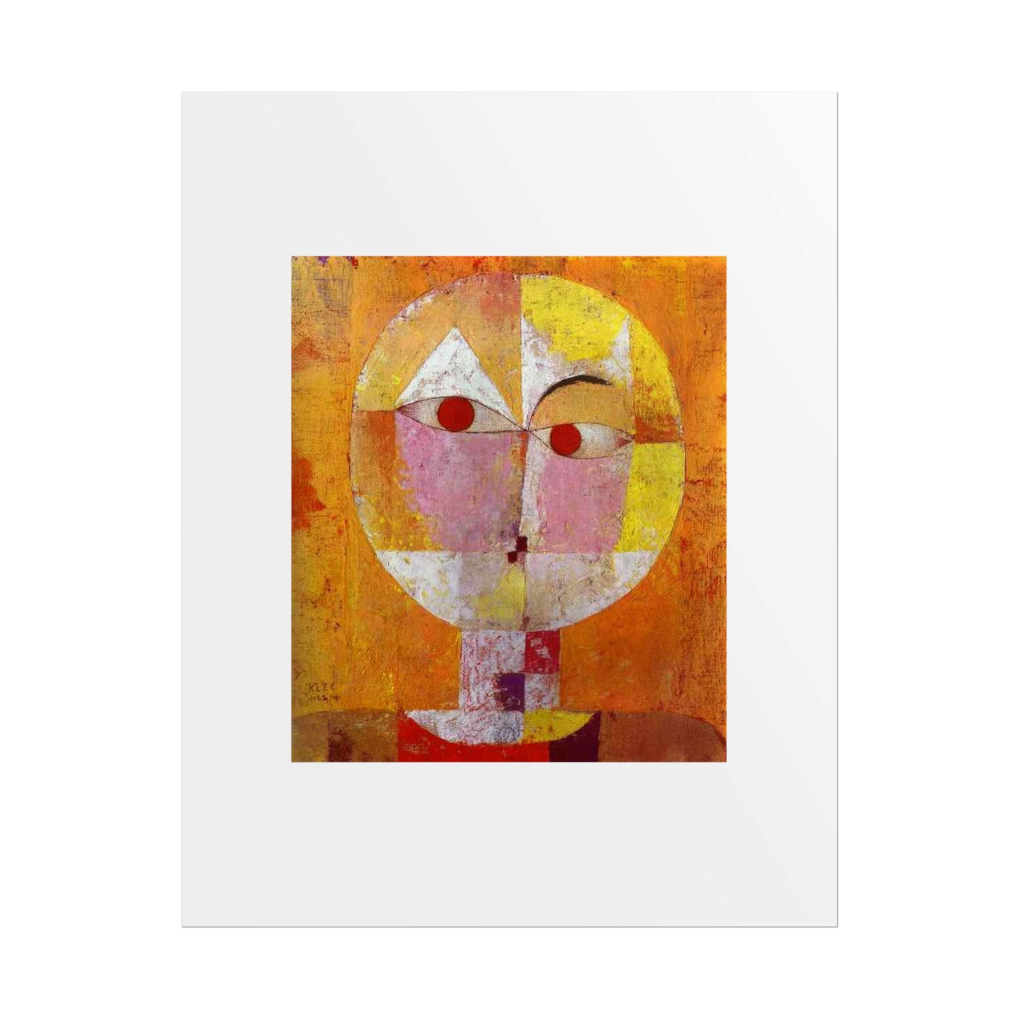 Senecio II by Paul Klee Wall Art Print