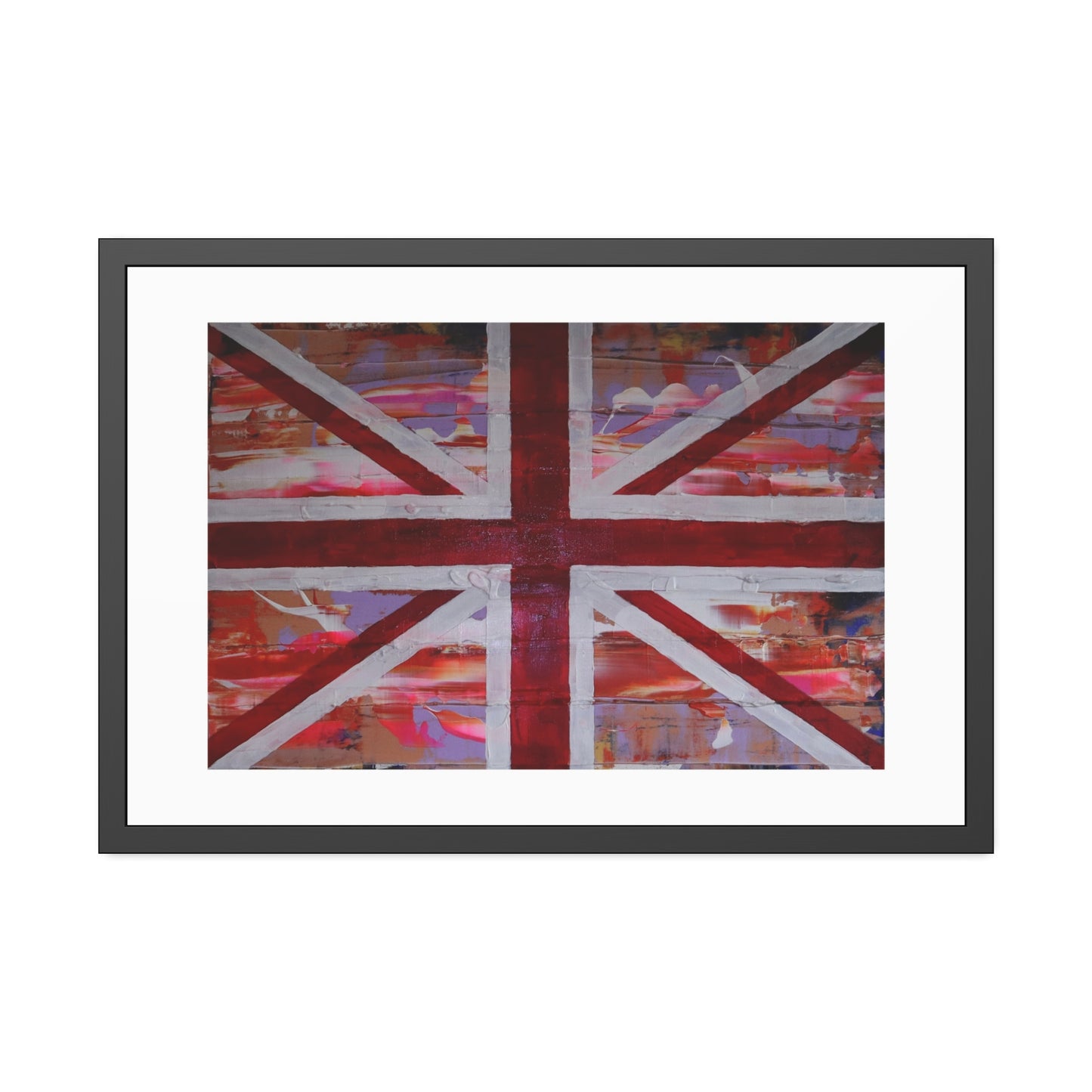 Union Jack is back! by Norman Barrett Framed Wall Art Print