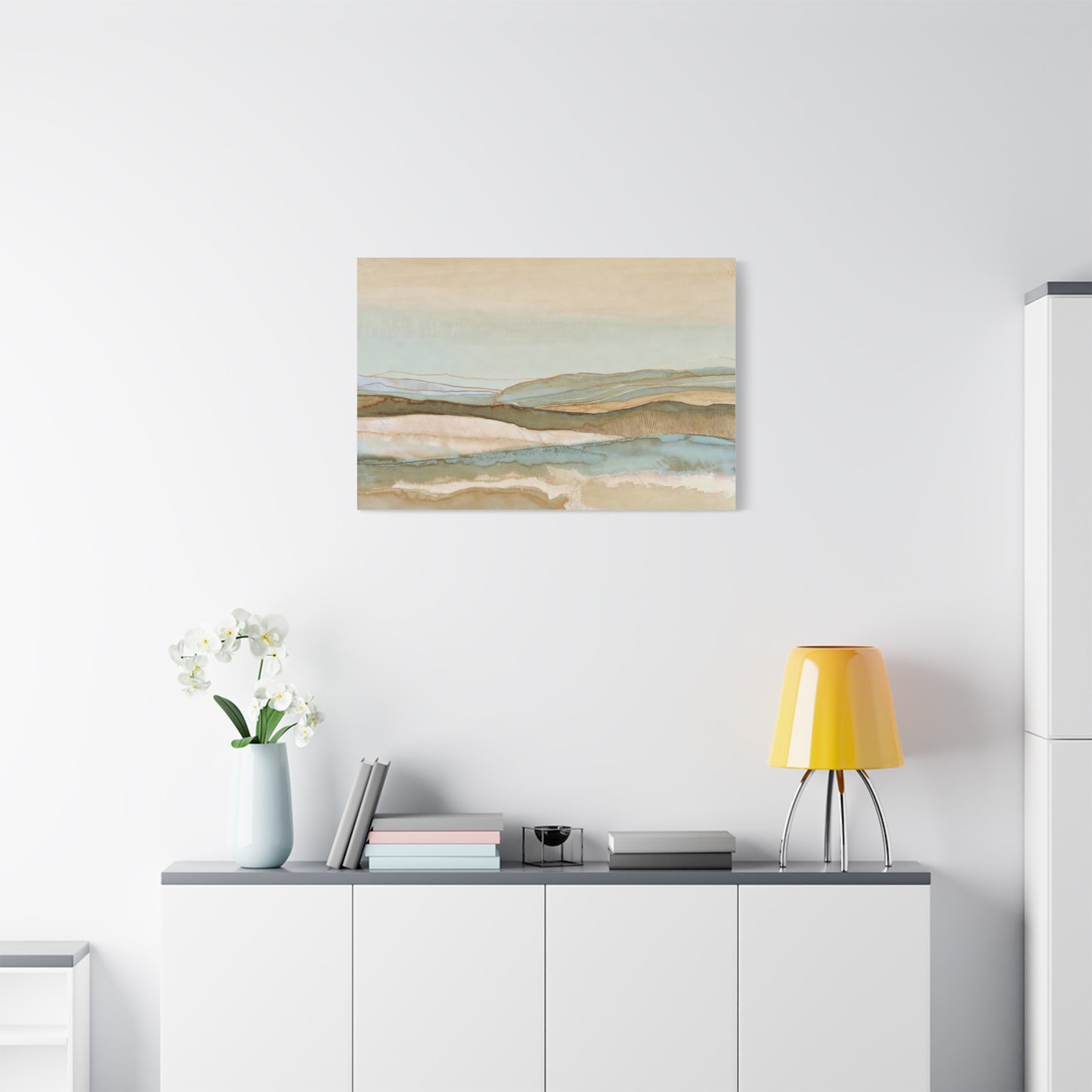 Coastal Abstract Canvas