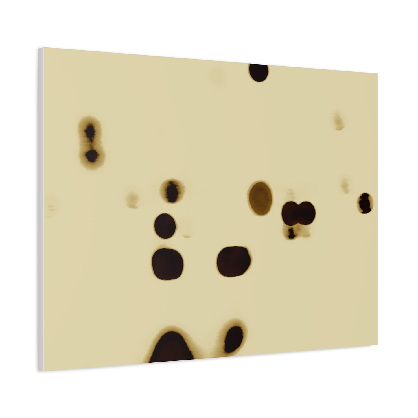 People Communicating by Unknown Abstract Matte Canvas Wall Art Print