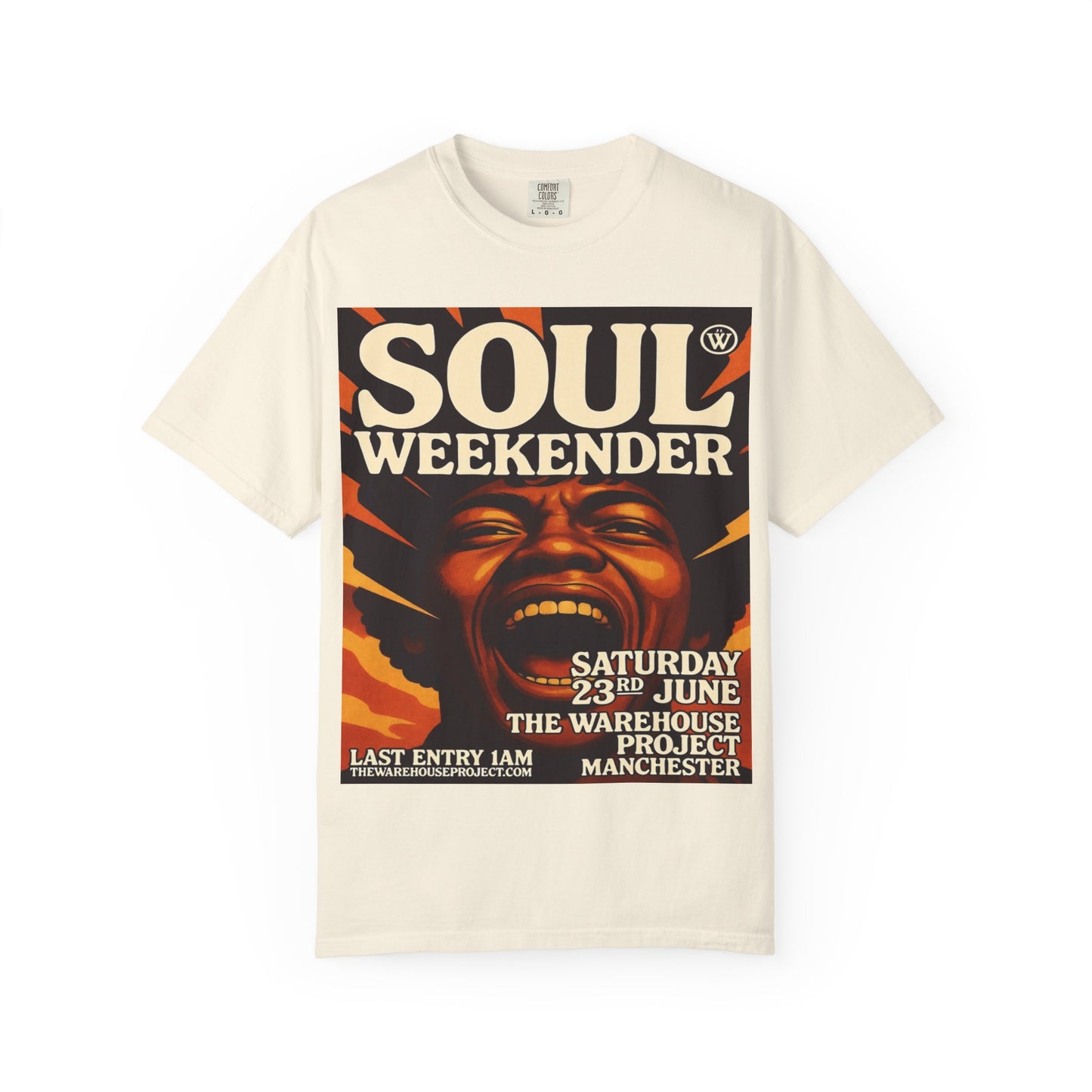 Soul Weekender T-Shirt — Vintage Music Poster Tee