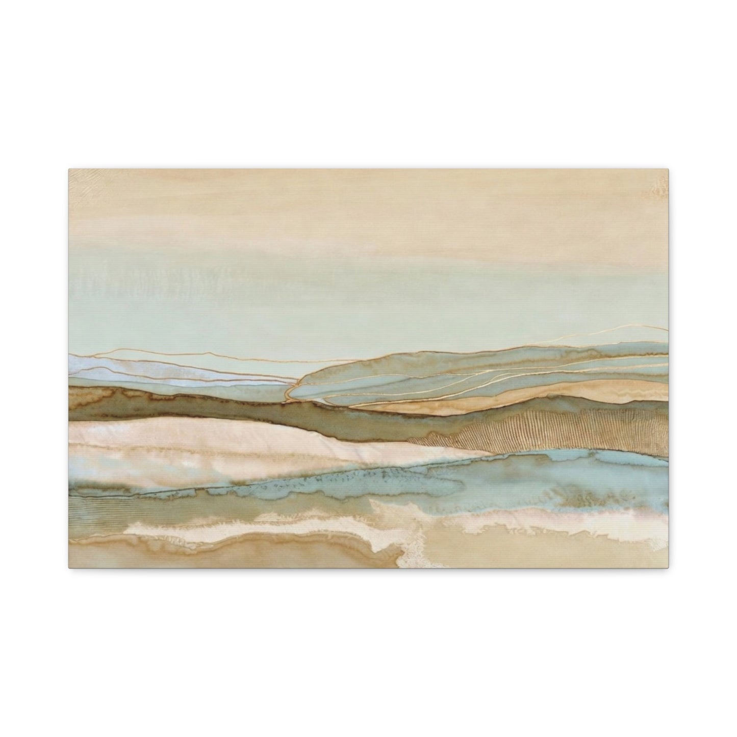 Coastal Abstract Canvas