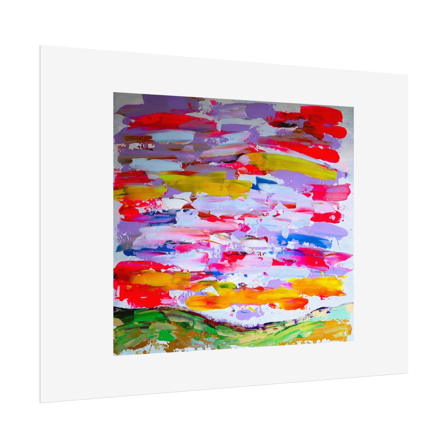 Sunny day in may by Norman Barrett Wall Art Print