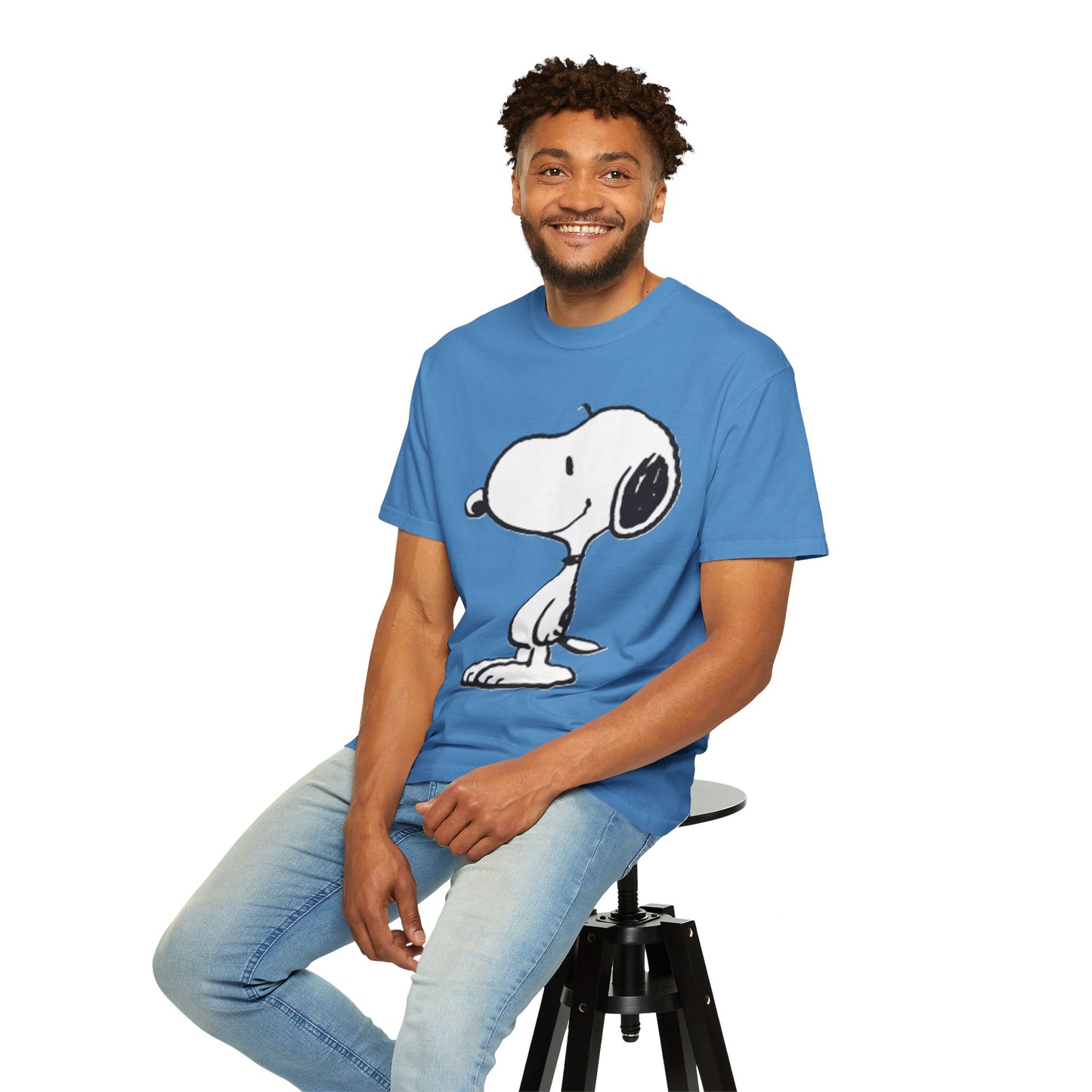 Classic Snoopy Unisex Garment-Dyed T-shirt