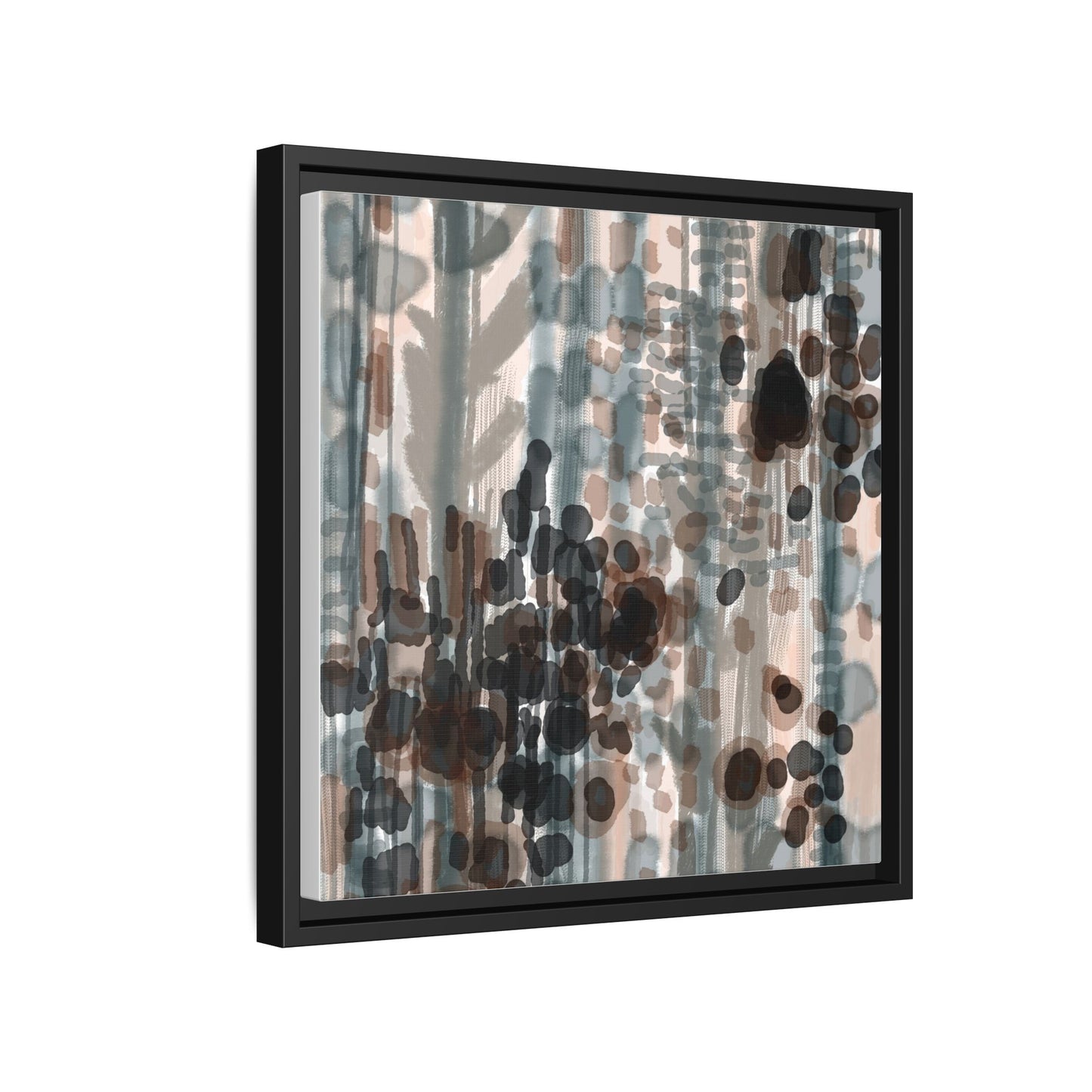 Vleken by an unknown artist Framed Canvas Art