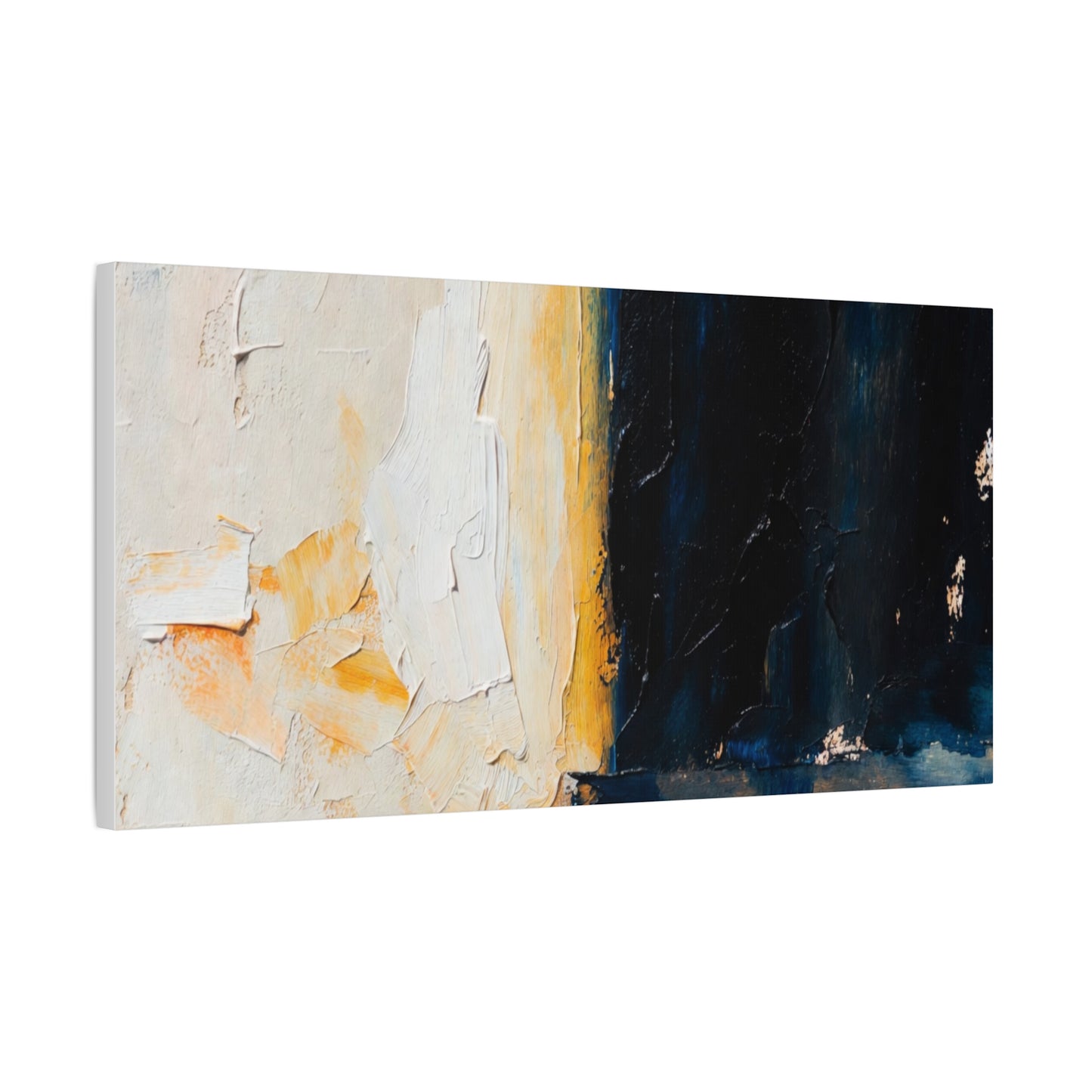 Abstract Coastal Light Matte Canvas Print — Stretched 1.25"