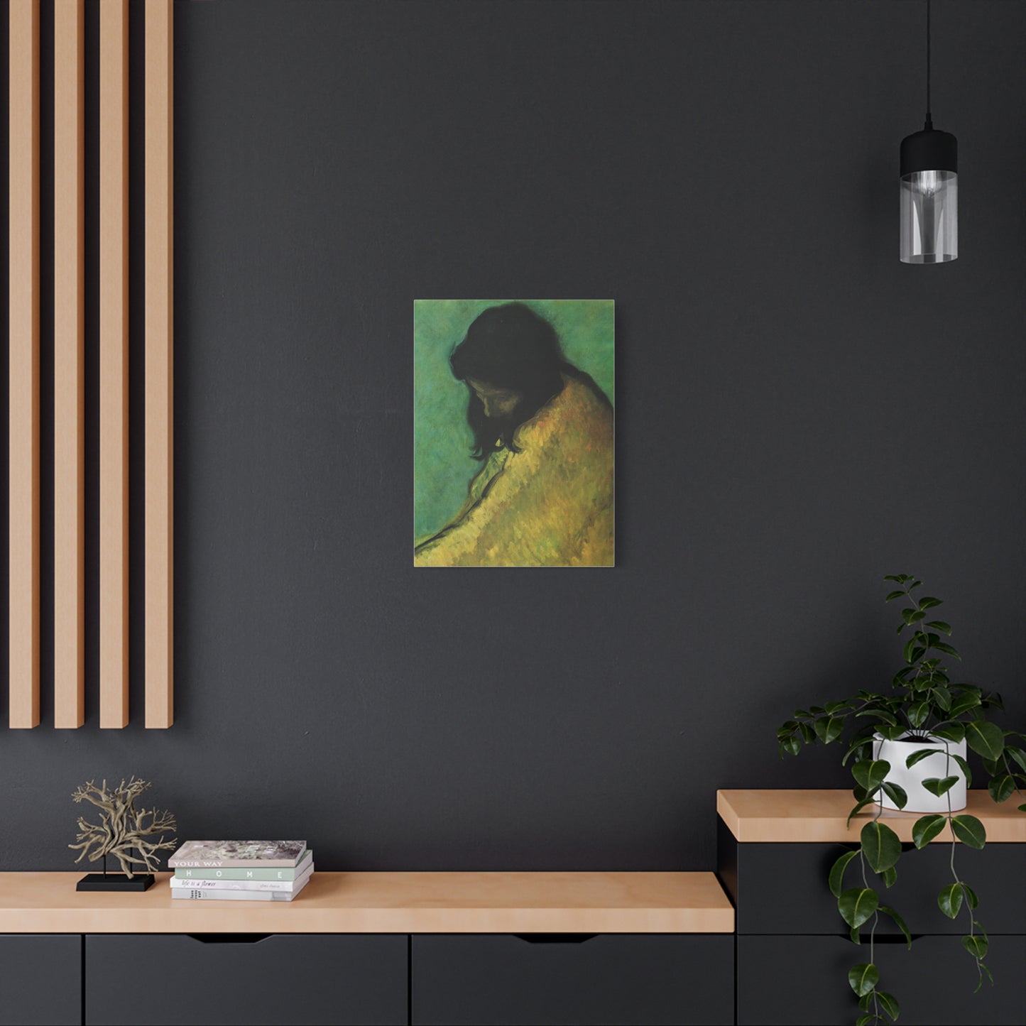 Consuelo by Isidre Nonell Matte Canvas Wall Art Print