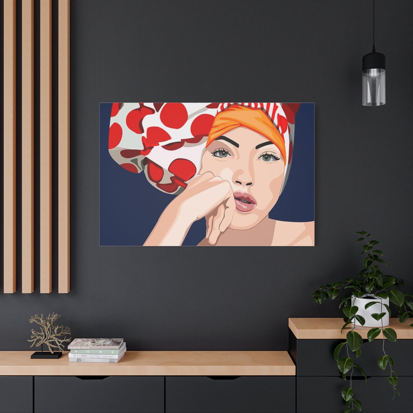 Vivid 20 by Orit Fuchs Canvas Wall Art Print