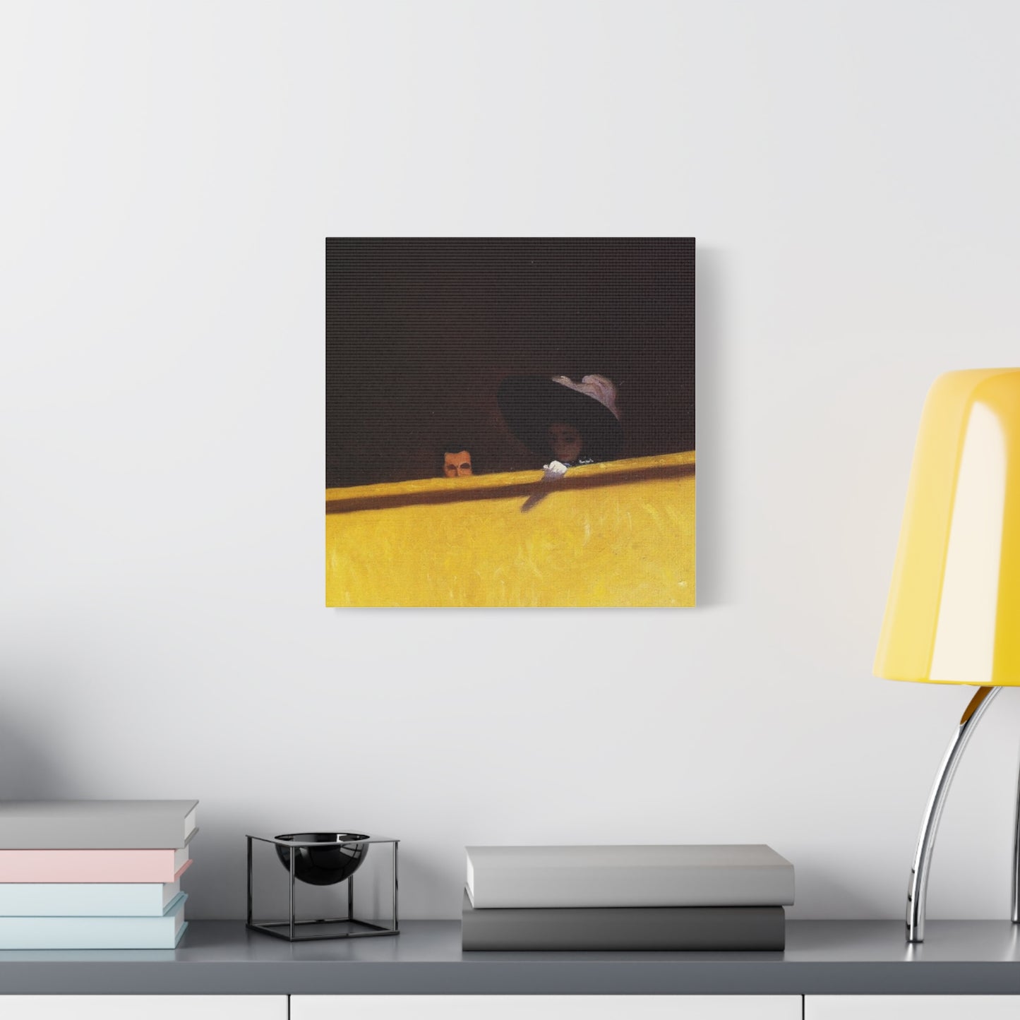 La loge de theatre by Félix Vallotton Matte Canvas Wall Art Print