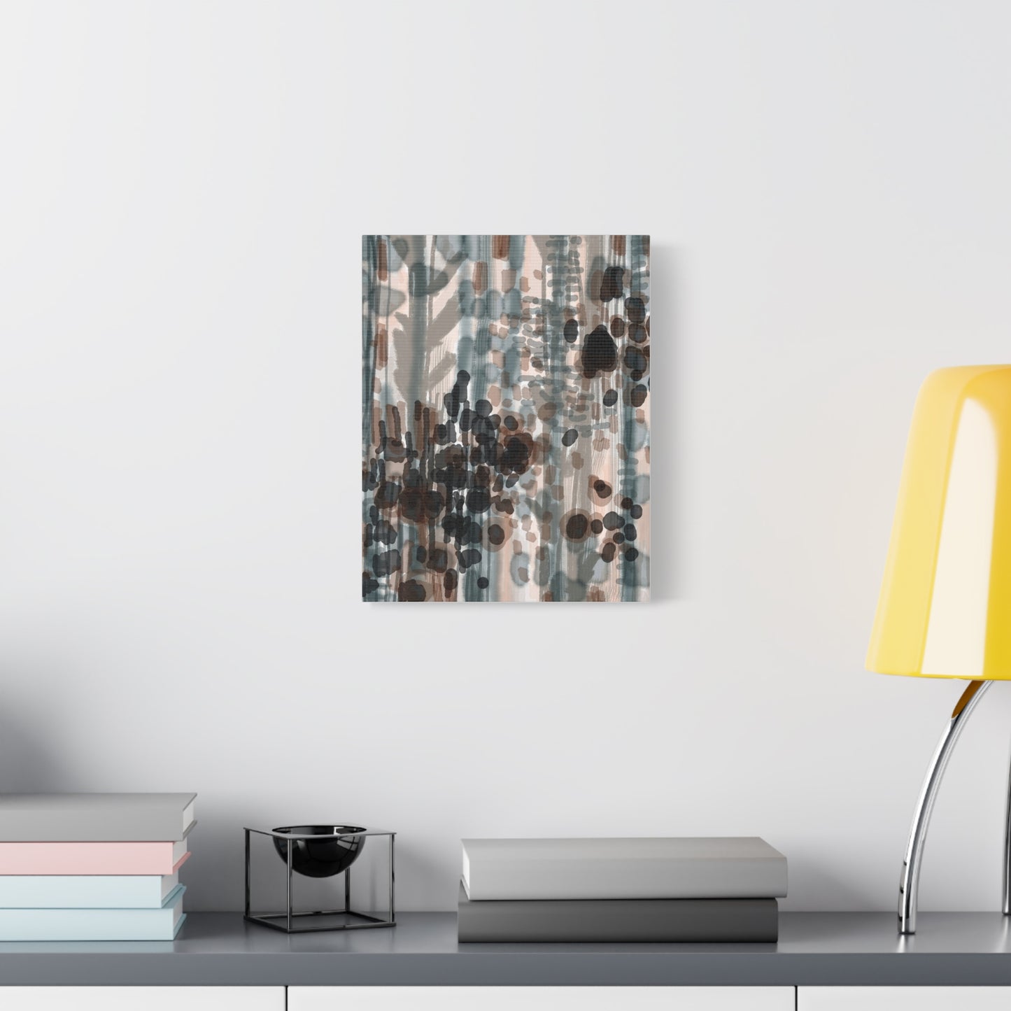 Vleken by an unknown artist Abstract Matte Canvas Wall Art