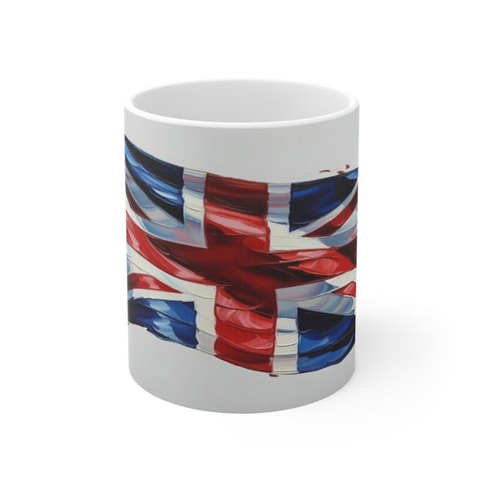 Union Jack Flag Mug — British Pride Tea Coffee Cup
