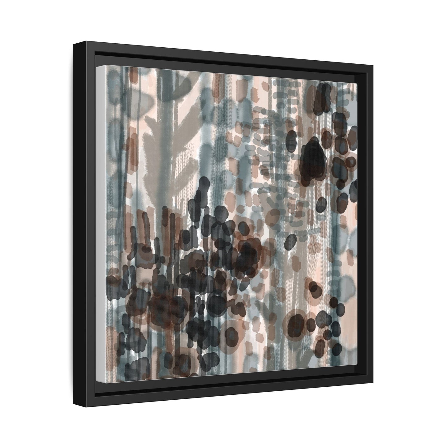 Vleken by an unknown artist Framed Canvas Art