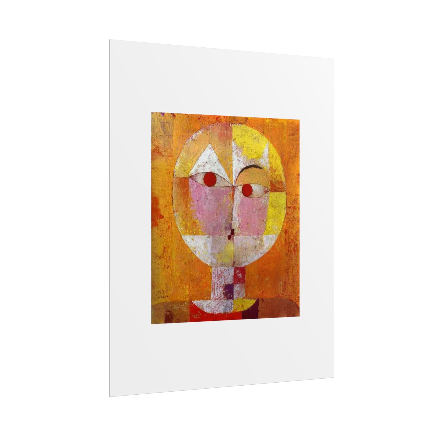 Senecio II by Paul Klee Wall Art Print