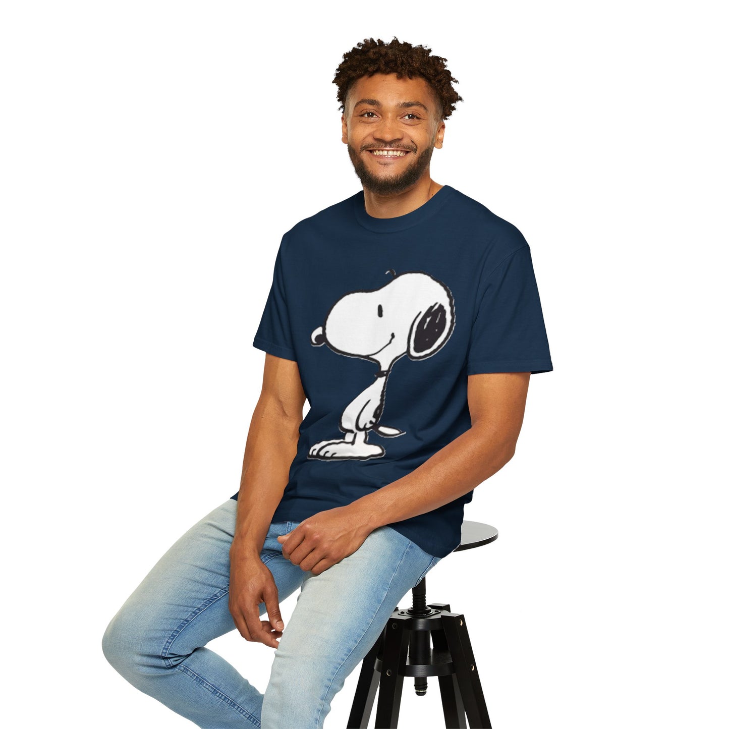 Classic Snoopy Unisex Garment-Dyed T-shirt