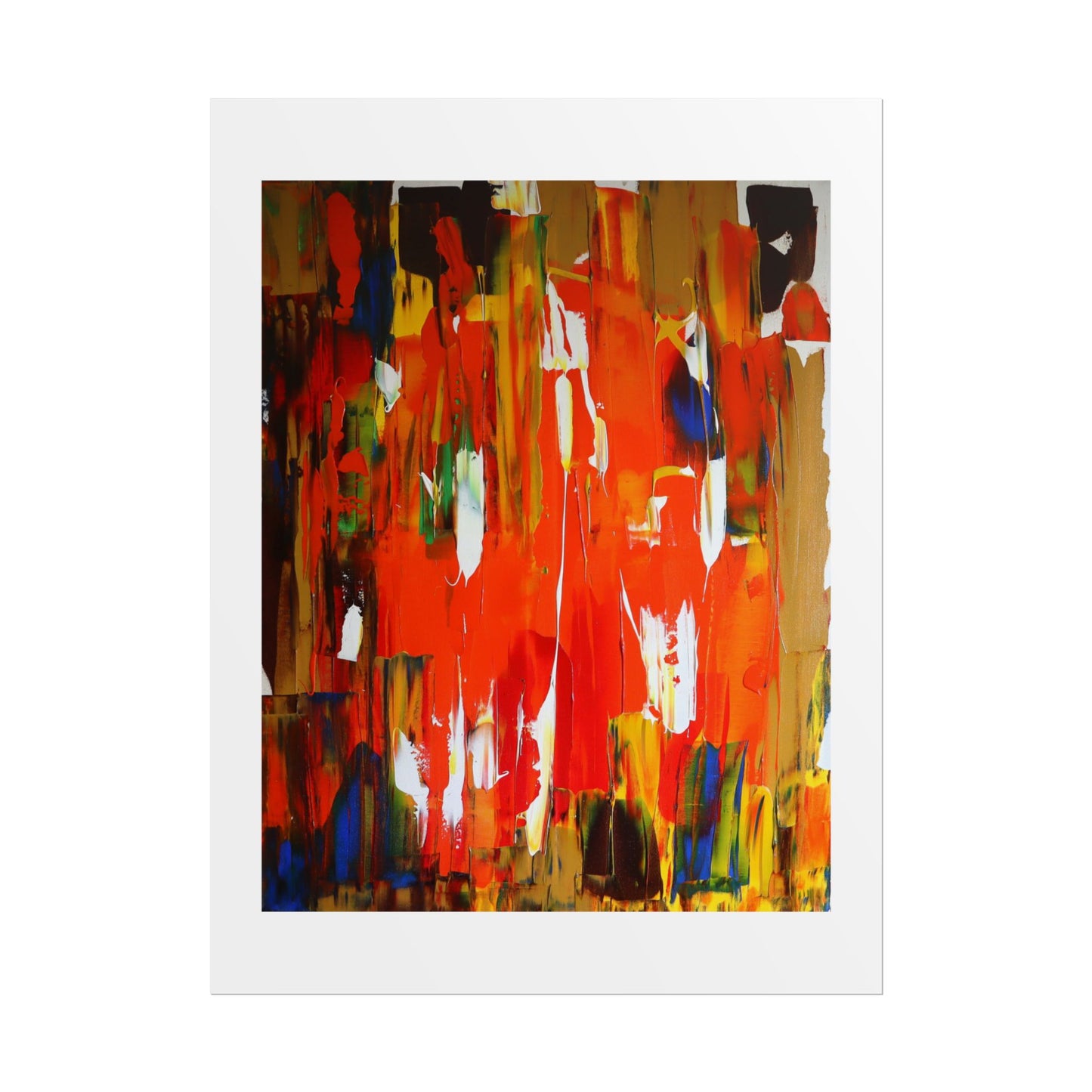 Burn baby burn by Norman Barrett Wall Art Print